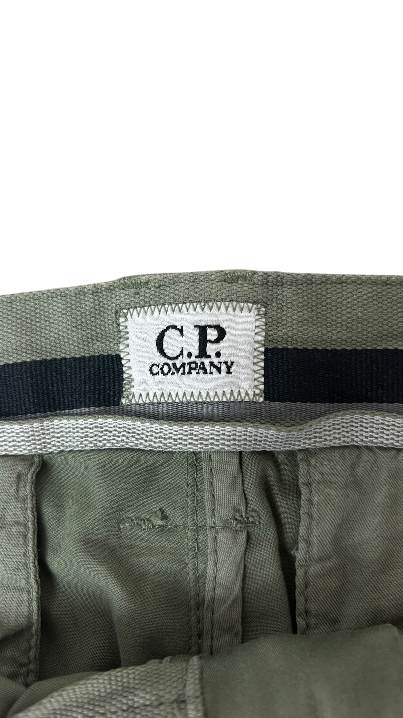 Pantalon C.P Company kaki taille PANTALON 48 - Logo et étiquette