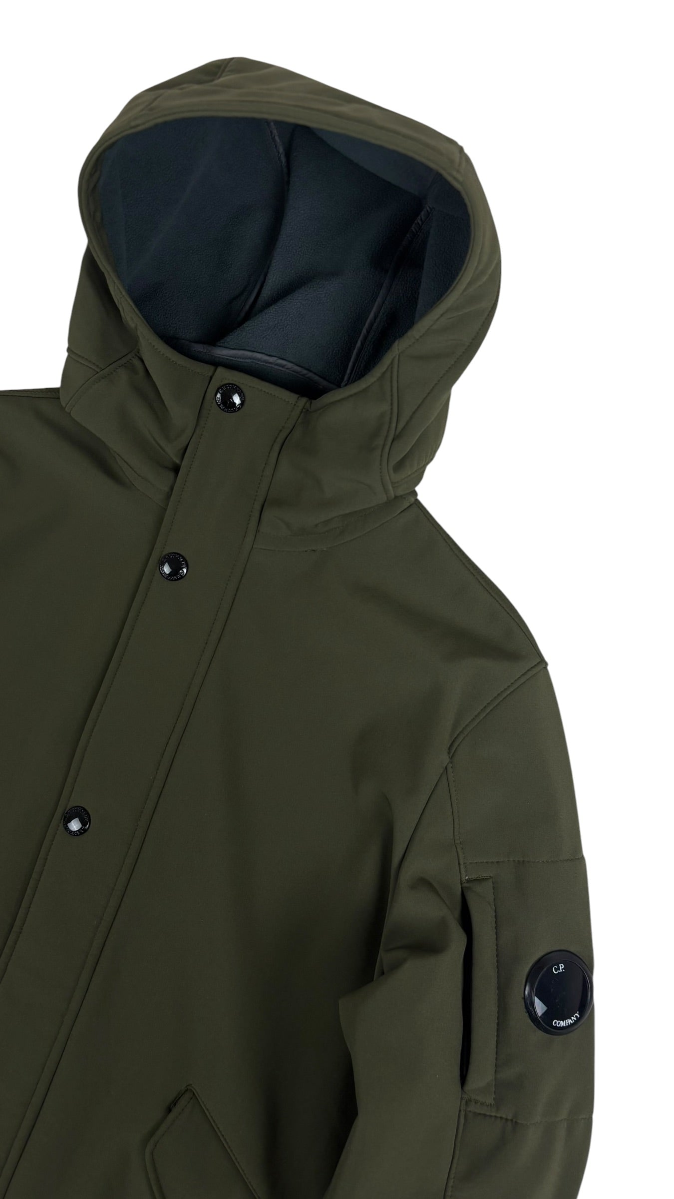 Parka C.P Company kaki taille 12 ans - Vue de dos