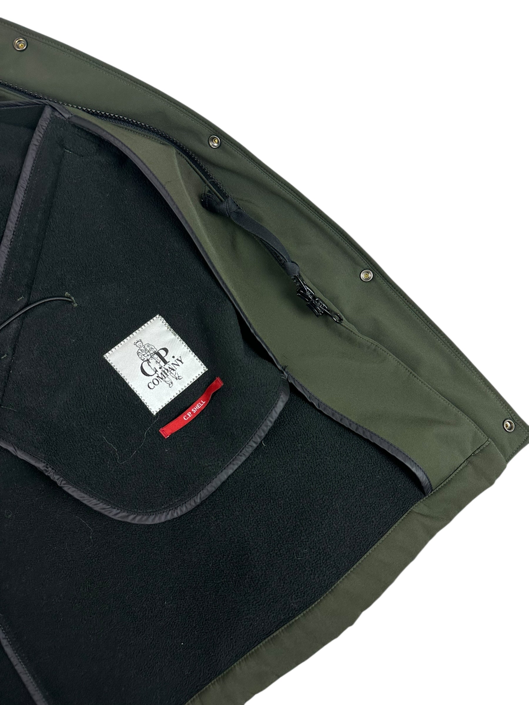 Parka C.P Company kaki taille 48 - Détail