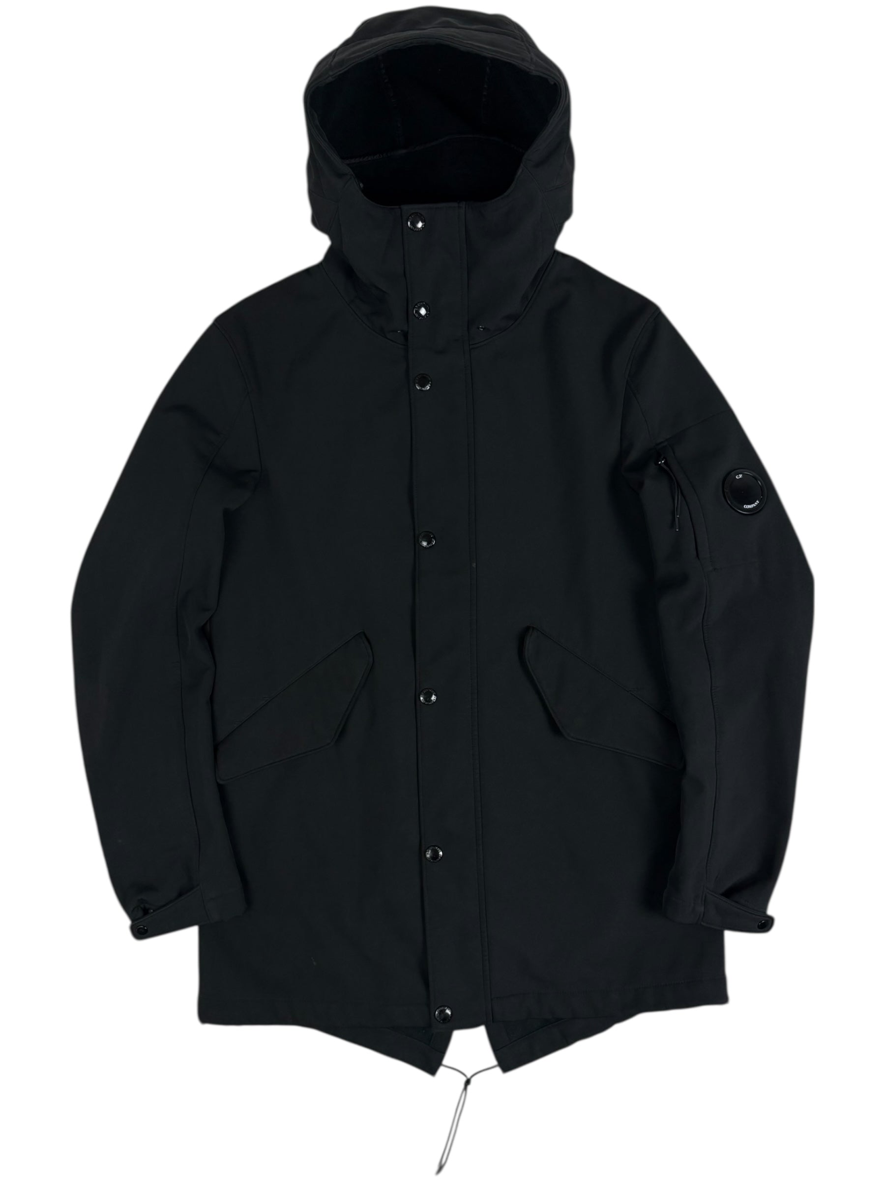 Parka C.P Company noir taille 46 - Vue de face