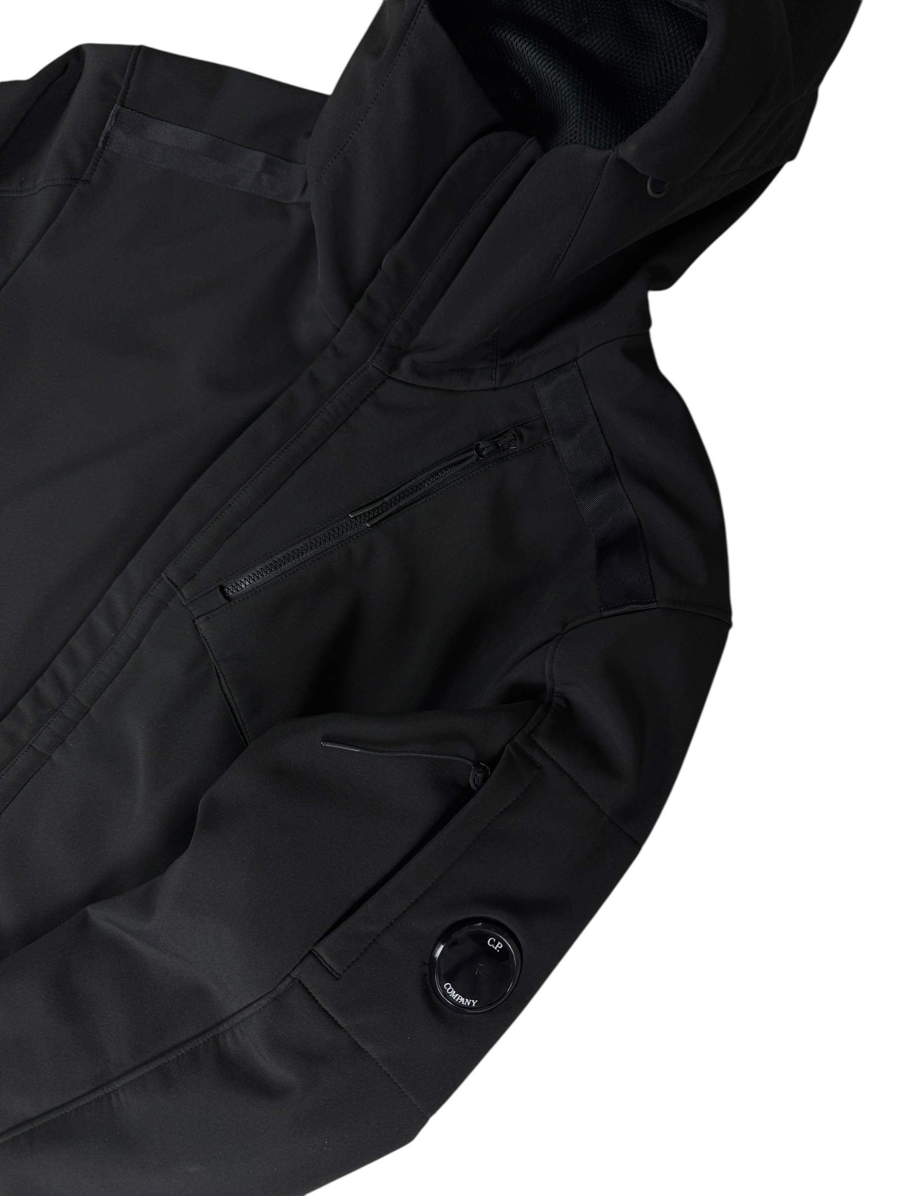 Parka C.P Company noir taille 48 - Détail