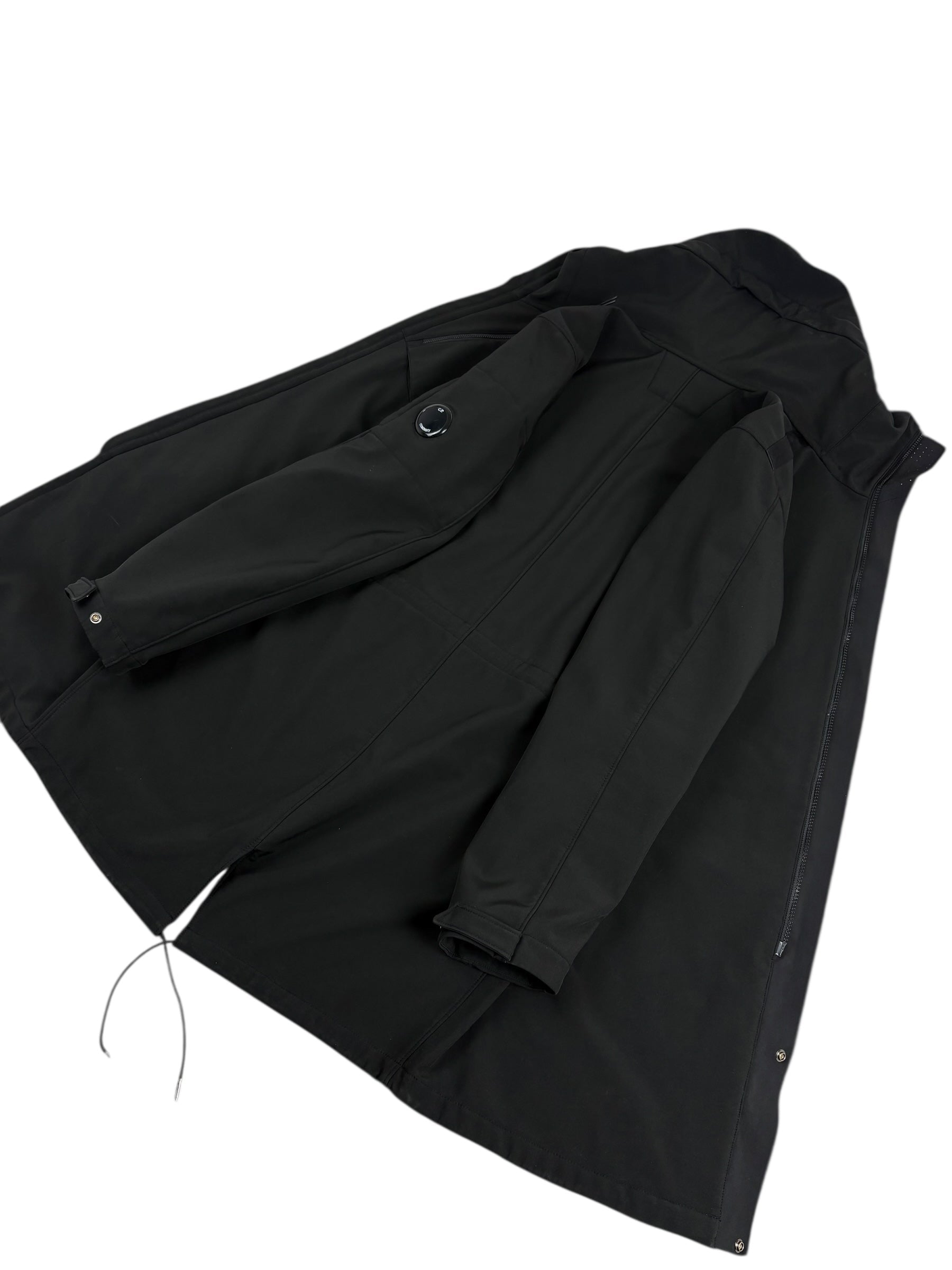 Parka C.P Company noir taille 48 - Vue côté
