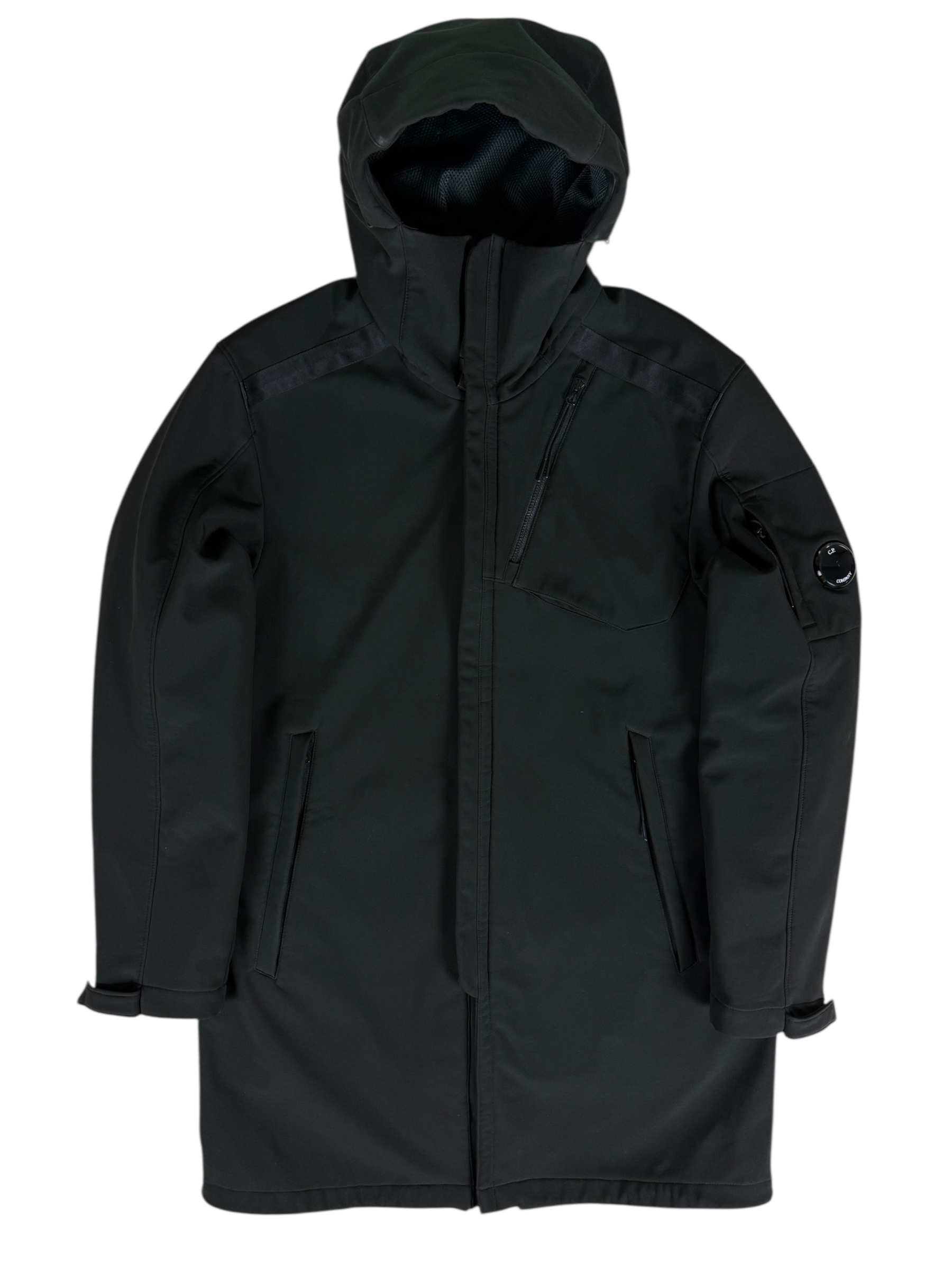 Parka C.P Company noir taille 48 - Vue de face