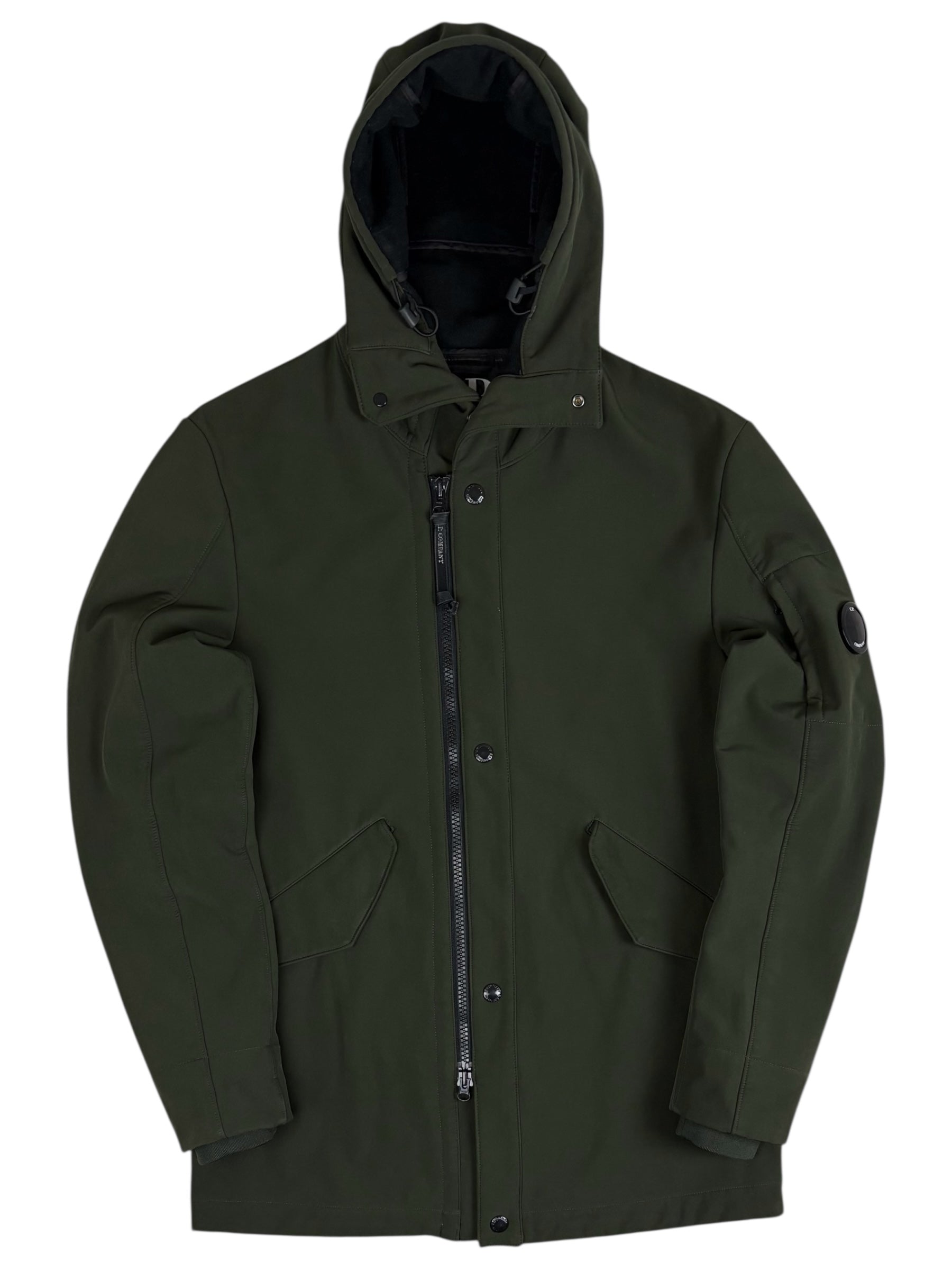 Parka C.P Company noir taille 50 - Vue de face