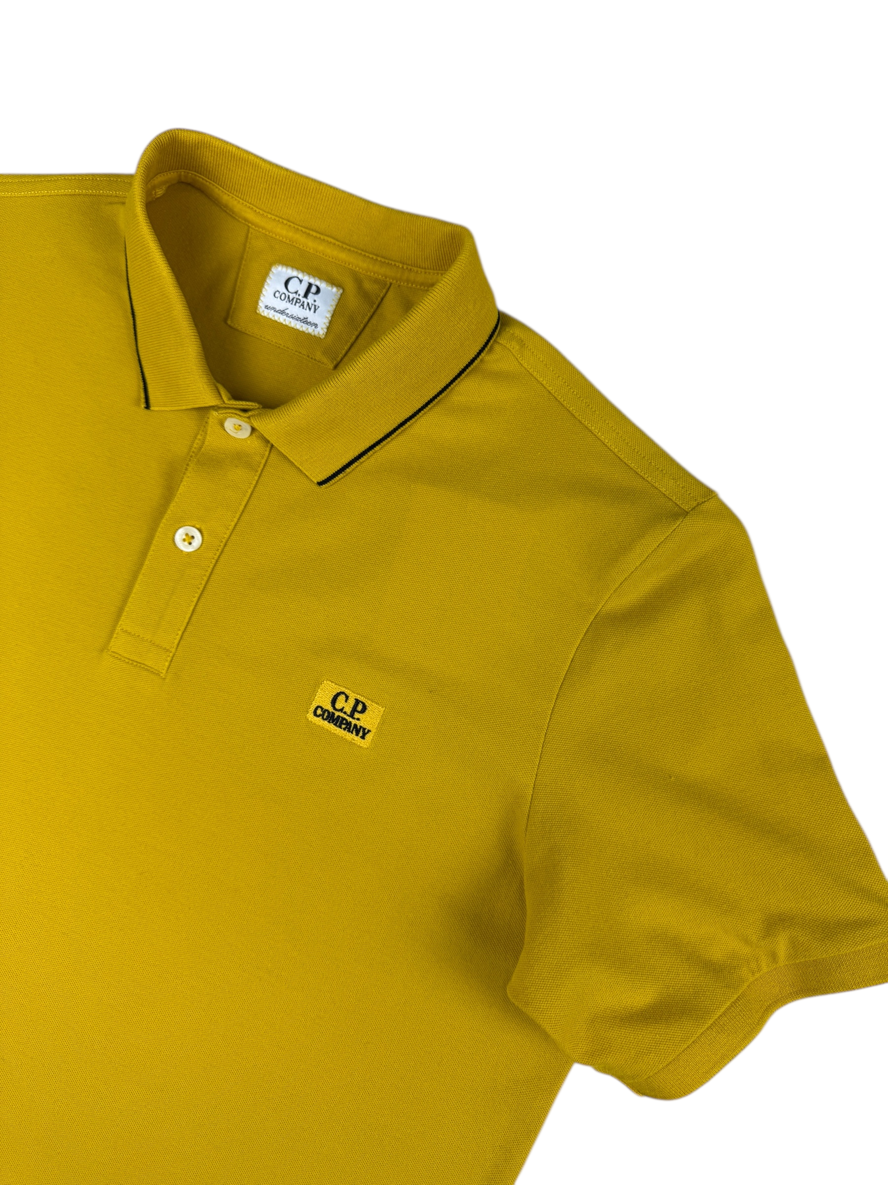 Polo C.P Company jaune taille XS - Vue de dos