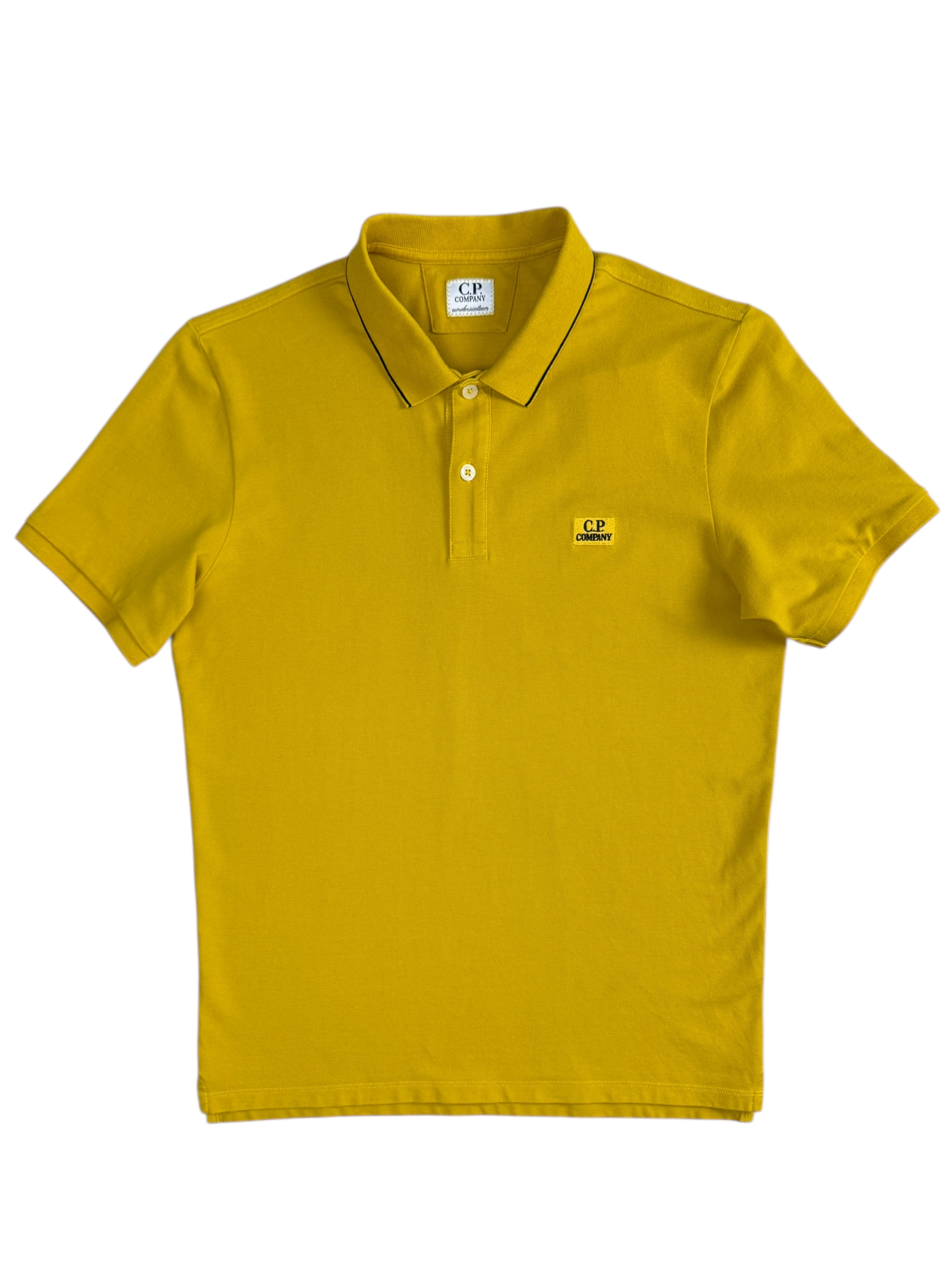 Polo C.P Company jaune taille XS - Vue de face