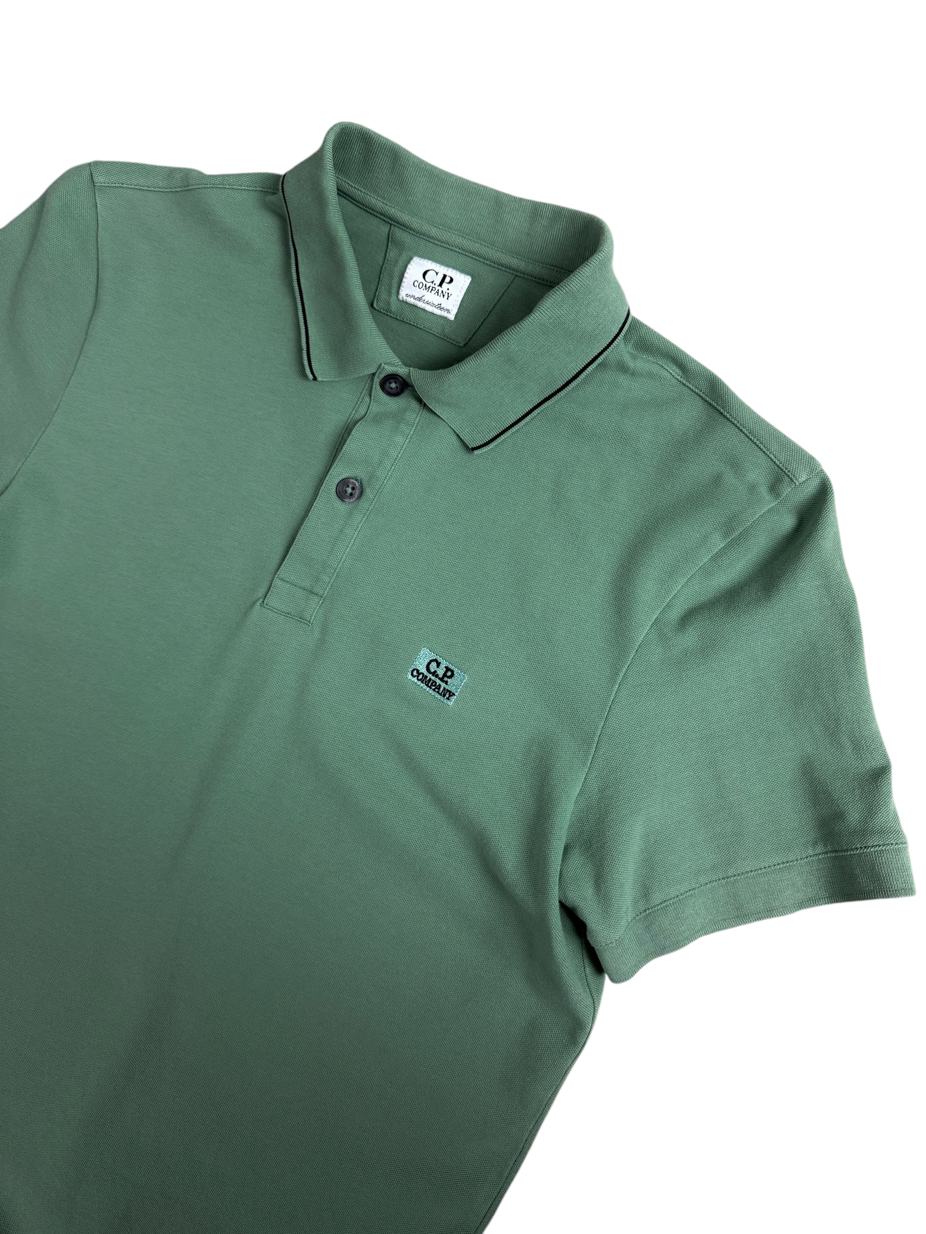 Polo C.P Company vert taille XS - Vue de dos