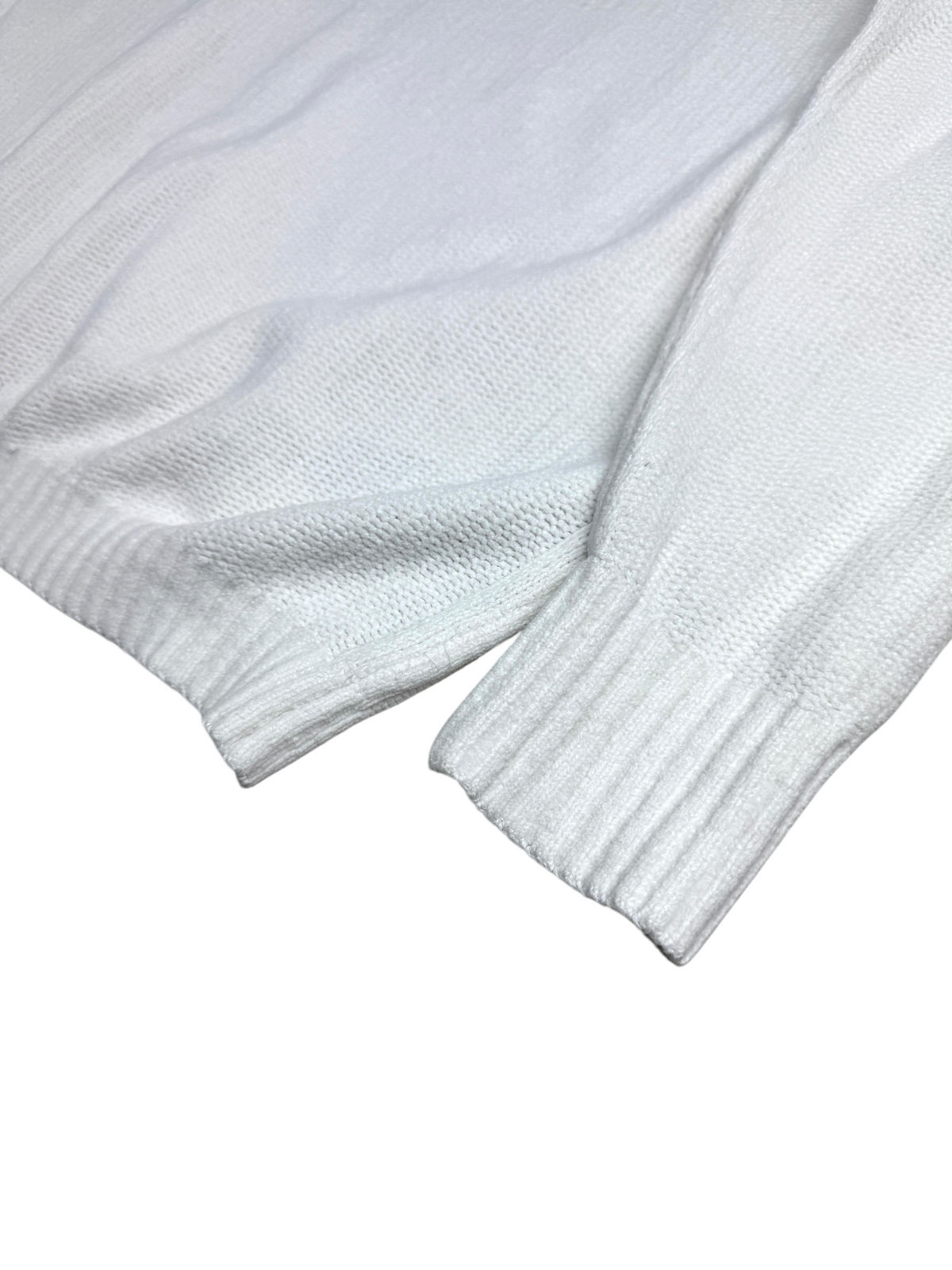 Pull C.P Company blanc taille M - Logo et étiquette