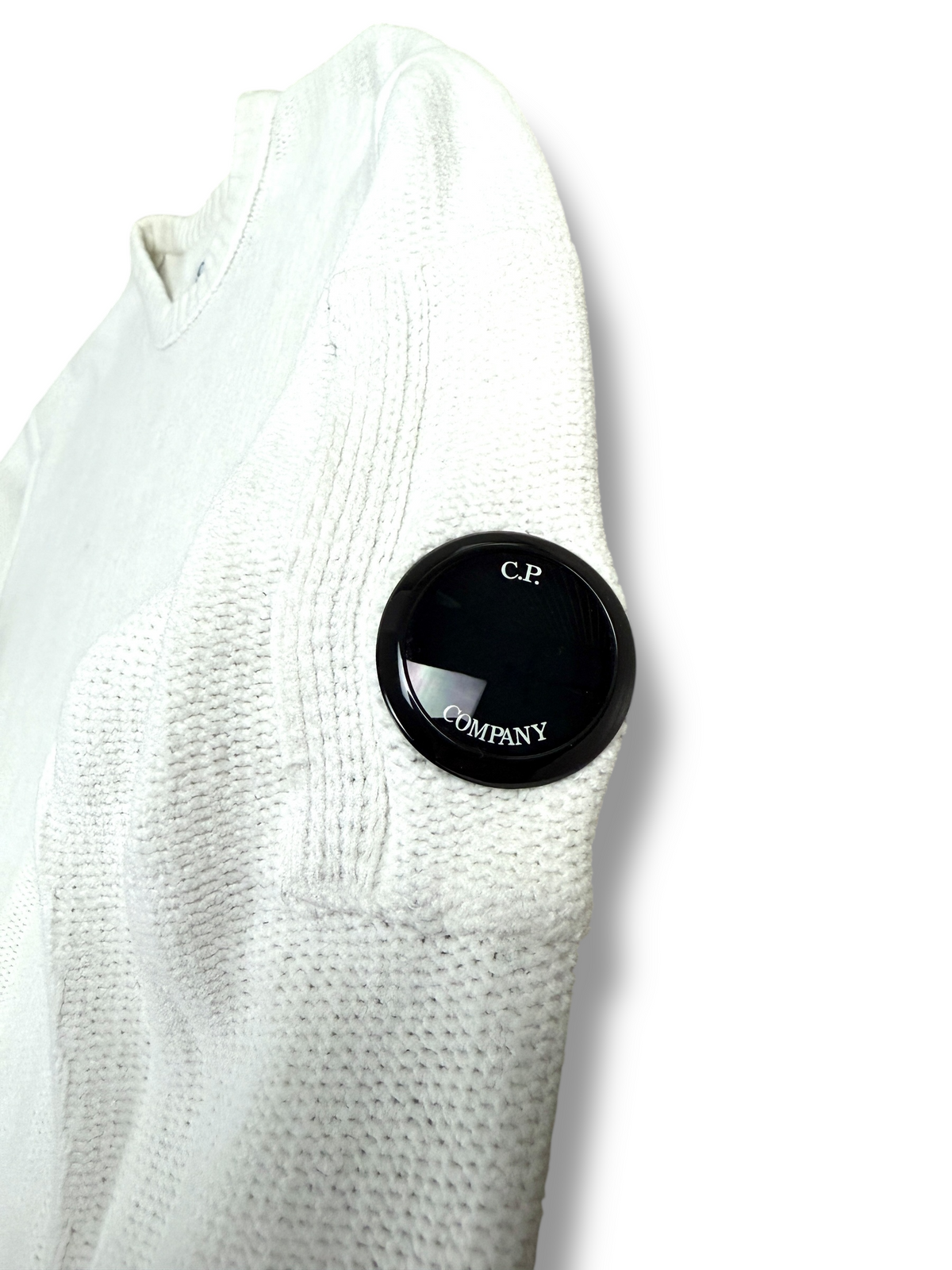 Pull C.P Company blanc taille M - Vue de dos