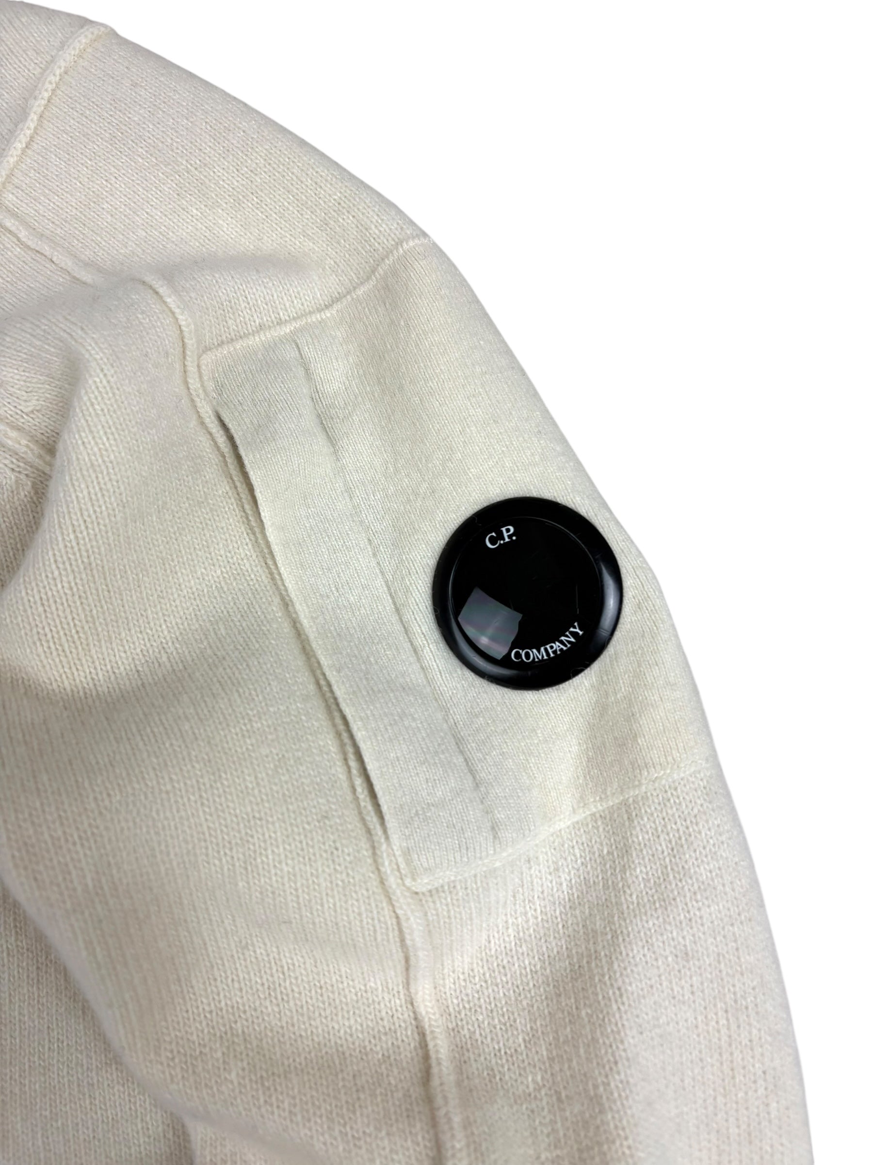 Pull C.P Company crème taille 46 - Vue de dos
