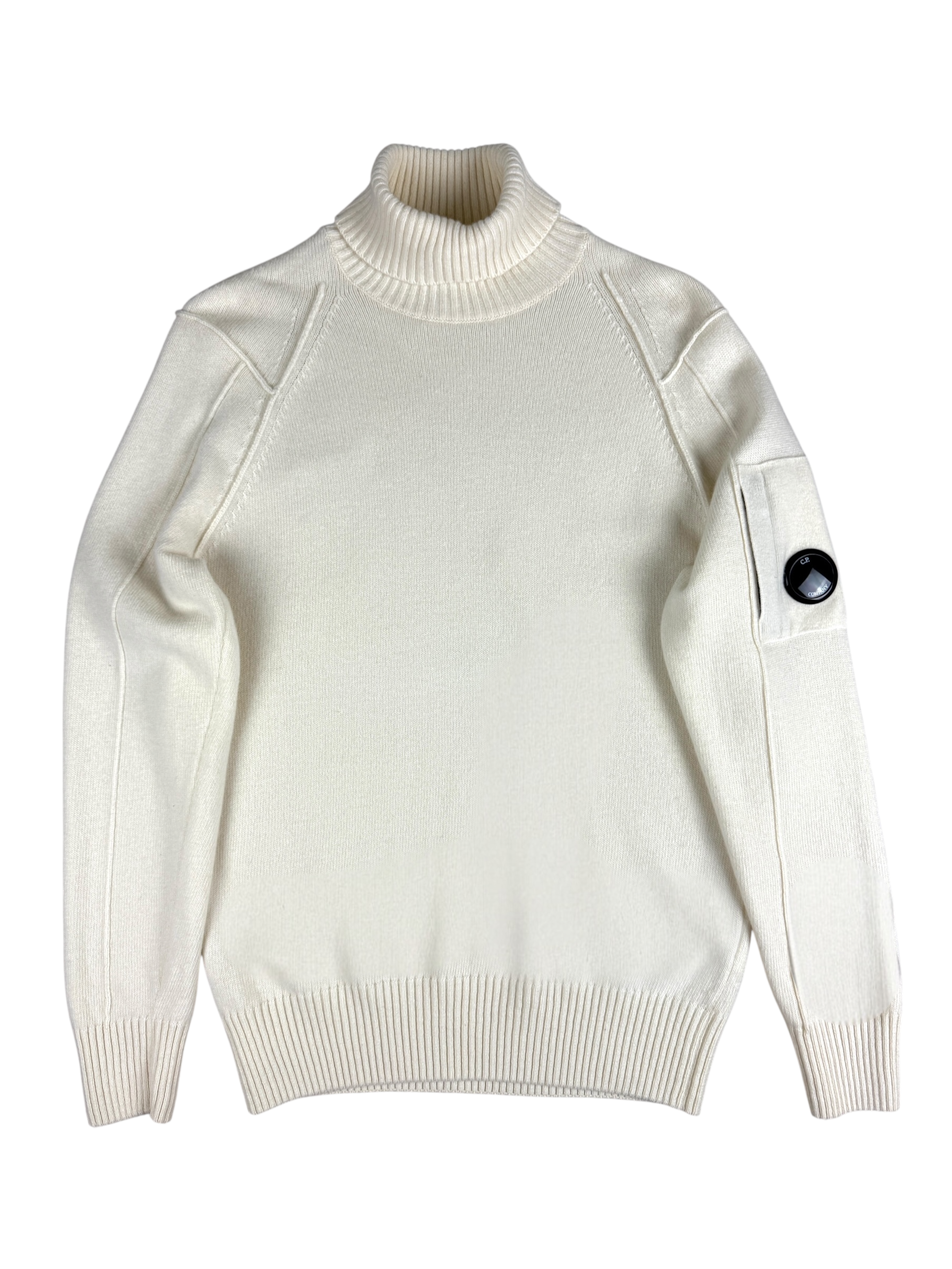 Pull C.P Company crème taille L - Vue de face