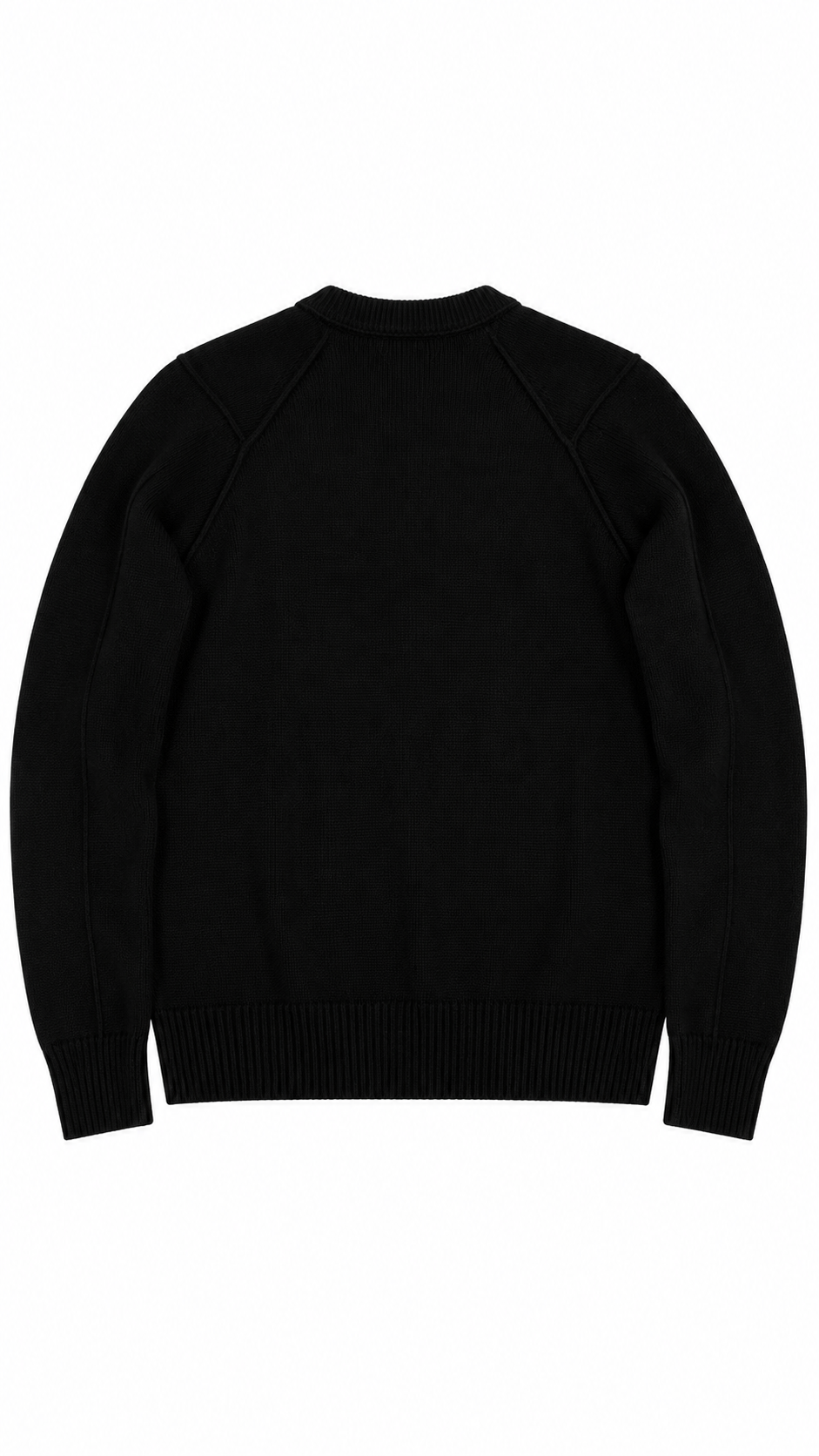 Pull en Laine C.P Company noir, vue de dos — vue 2