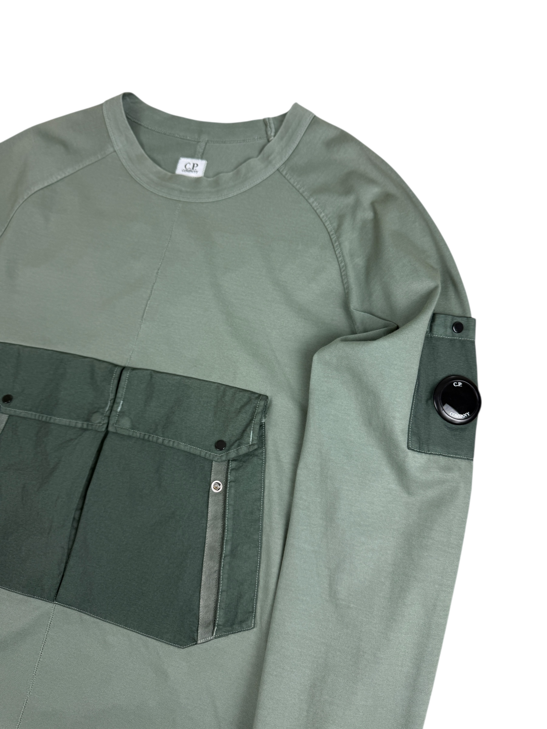 Pull C.P Company kaki taille L - Vue de dos