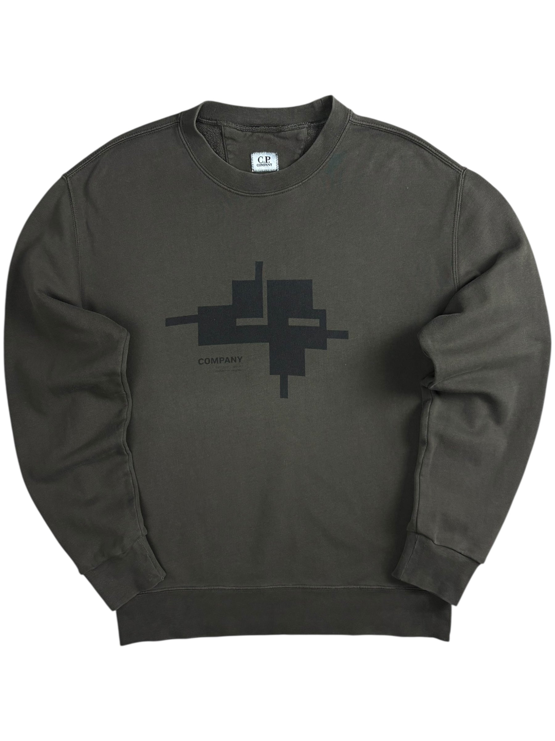 Pull C.P Company kaki taille L - Vue de face