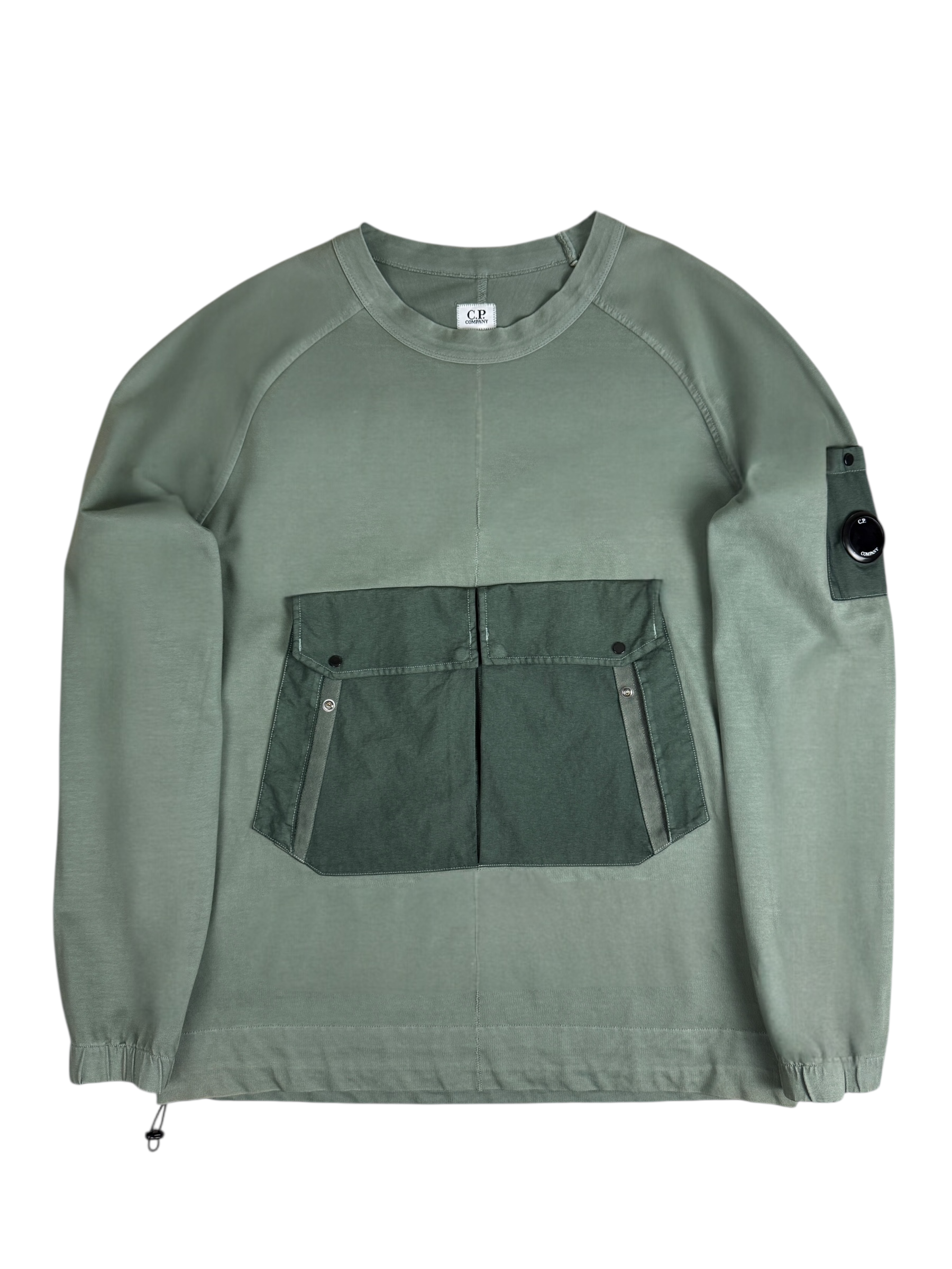 Pull C.P Company kaki taille L - Vue de face
