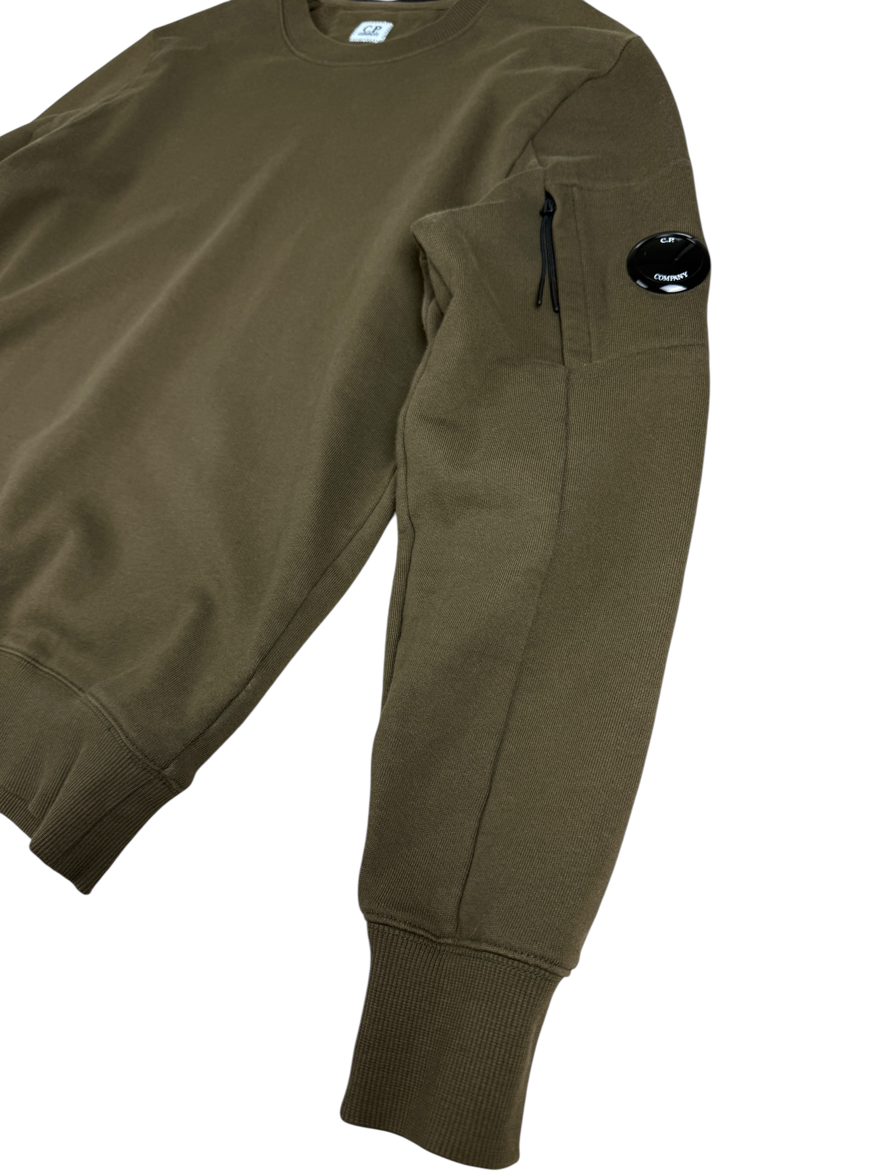 Pull C.P Company kaki taille M - Détail