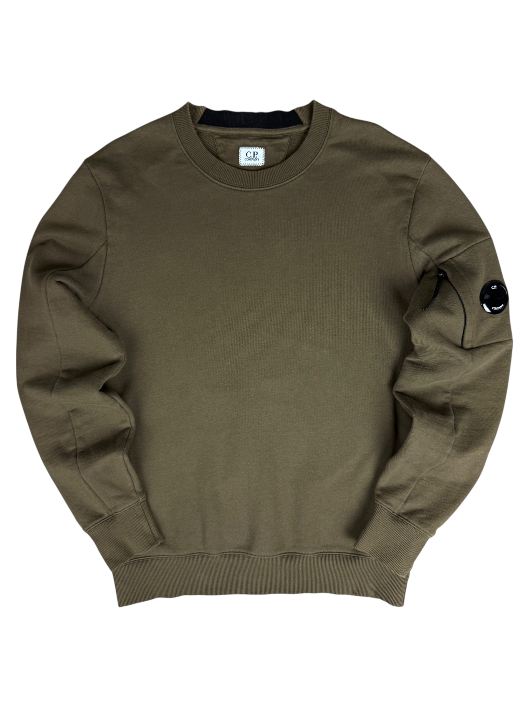 Pull C.P Company kaki taille M - Vue de face