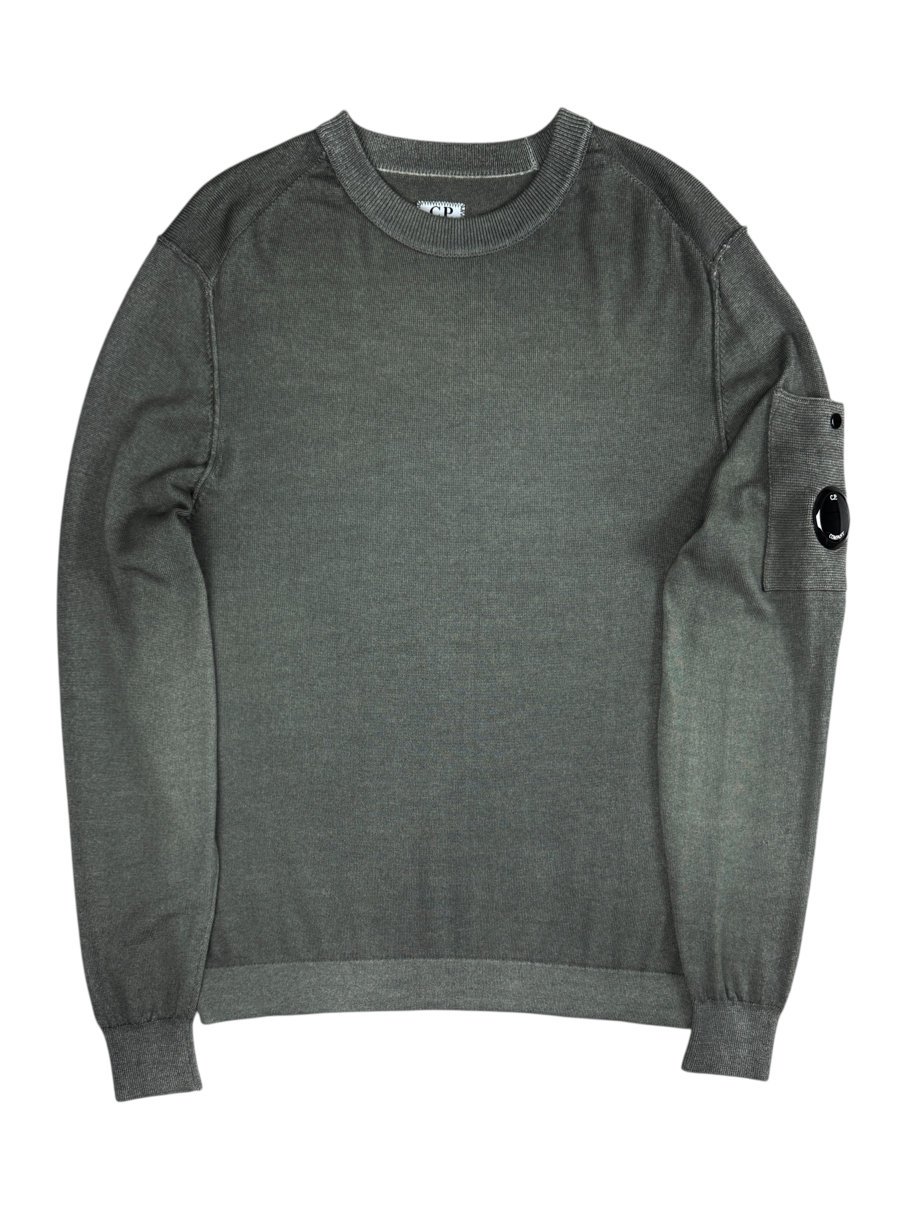 Pull C.P Company kaki taille XS - Vue de face