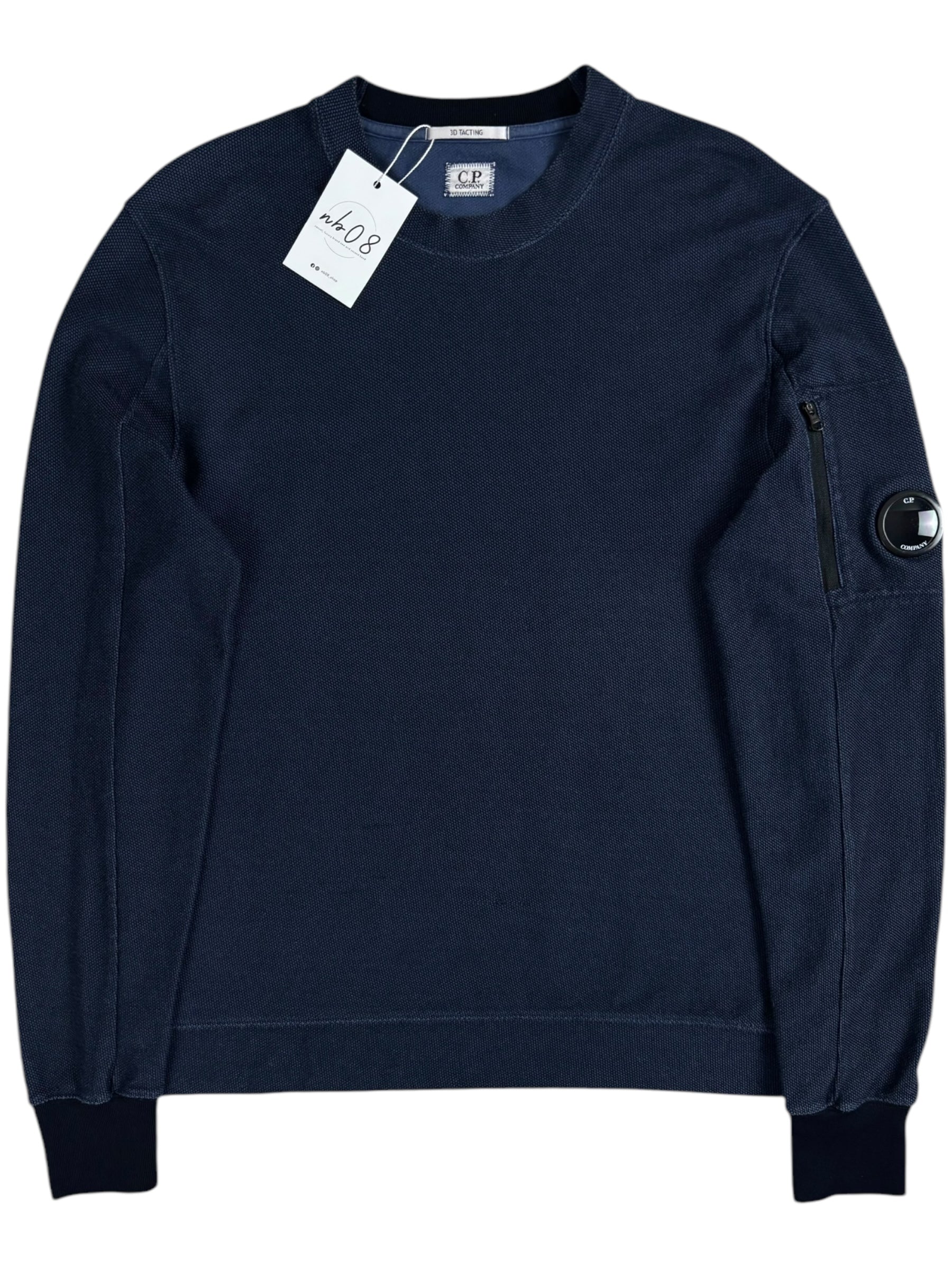 Pull C.P Company marine taille L - Vue de face