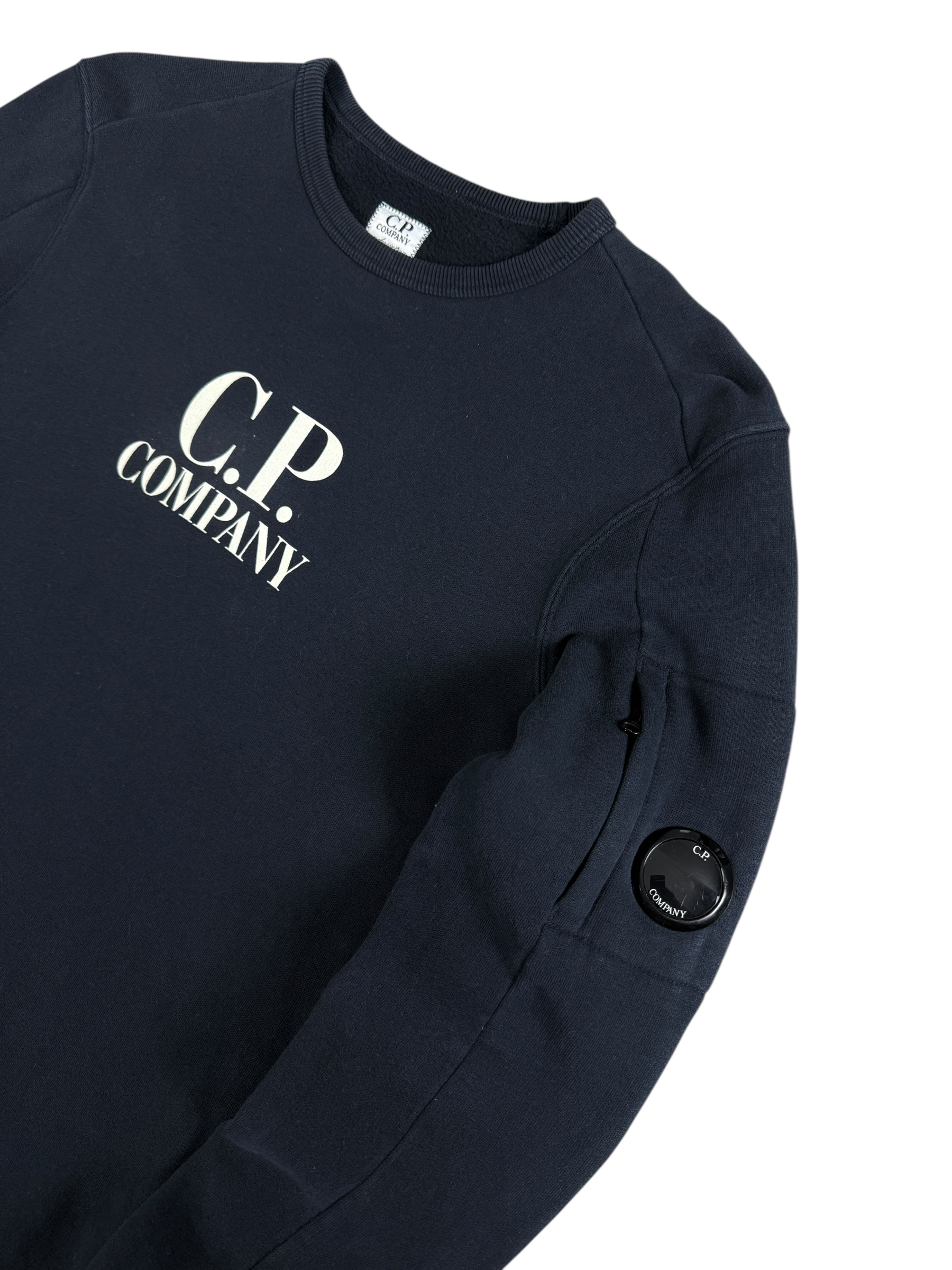 Pull C.P Company marine taille XS - Détail