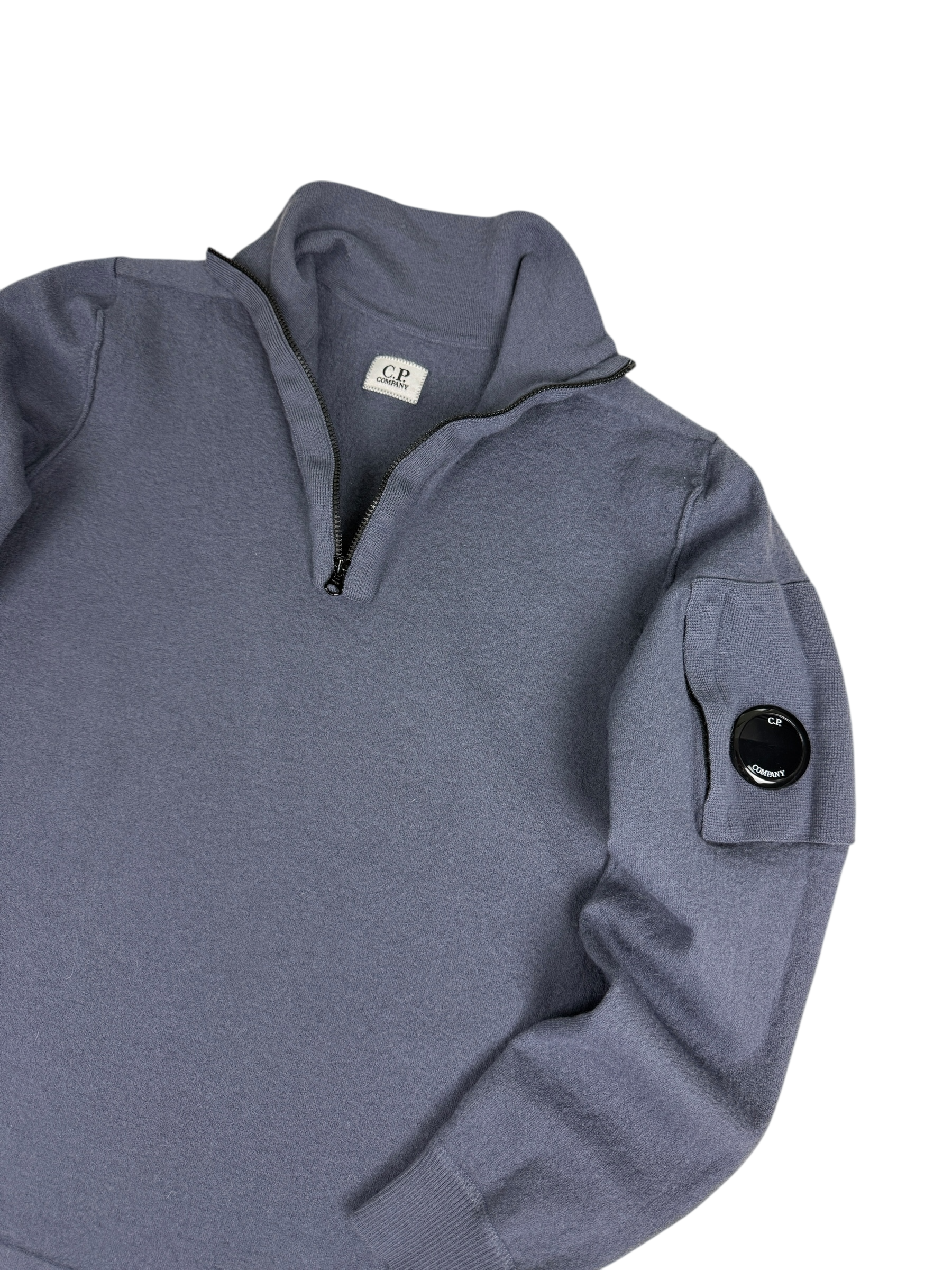 Pull C.P Company marine taille XS - Vue de dos