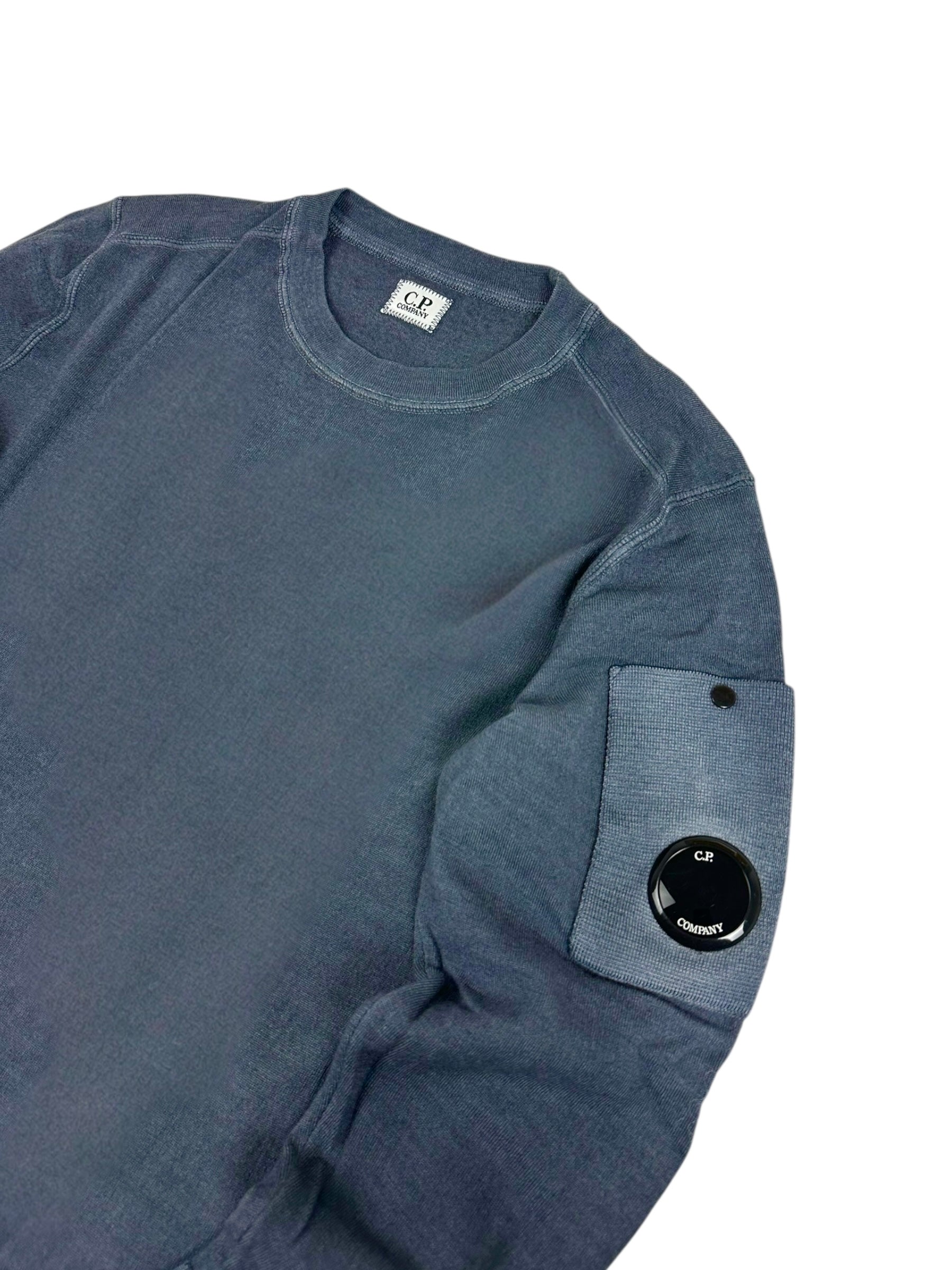 Pull C.P Company marine taille XS - Vue de dos