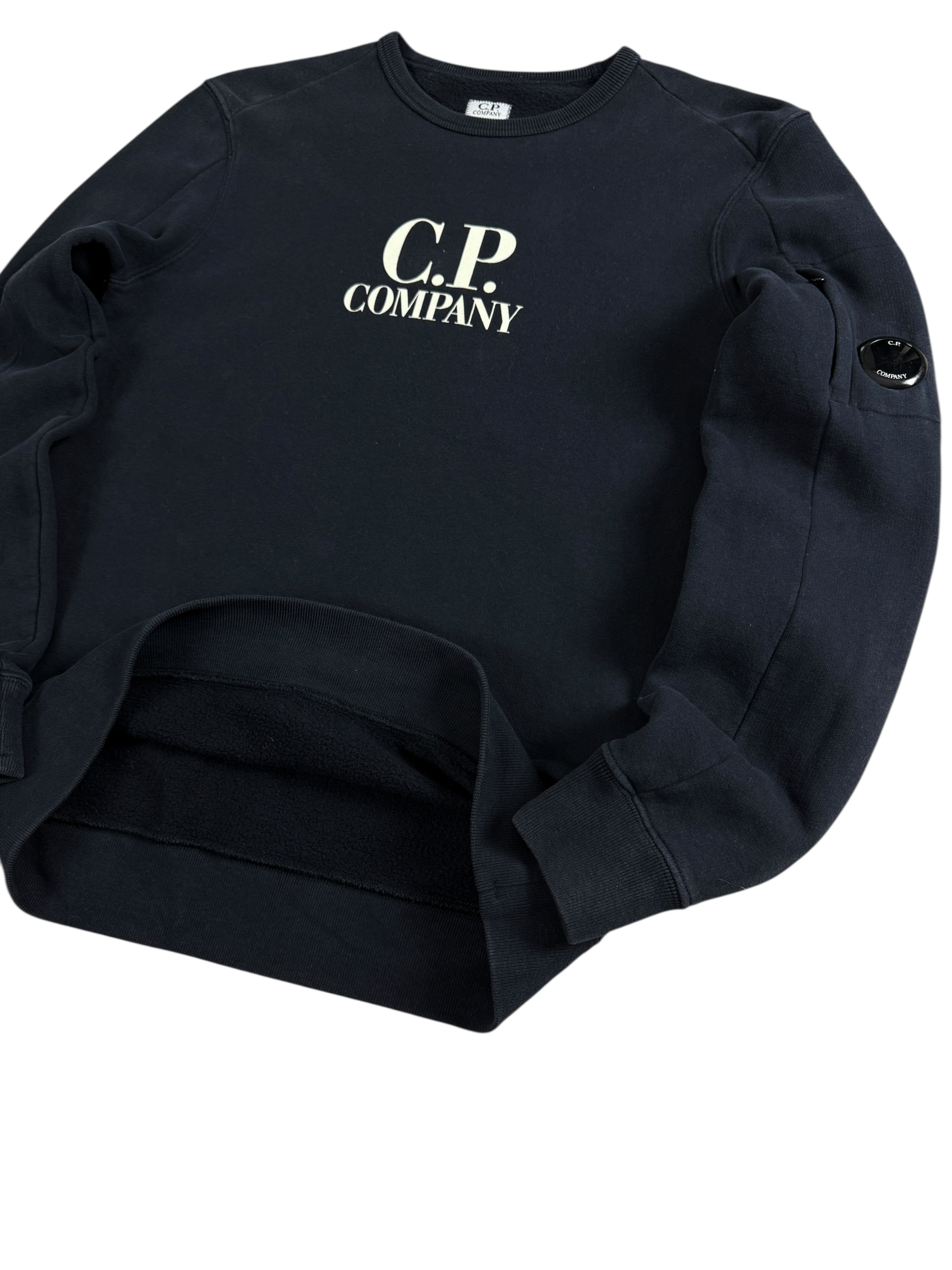 Pull C.P Company marine taille XS - Vue de dos