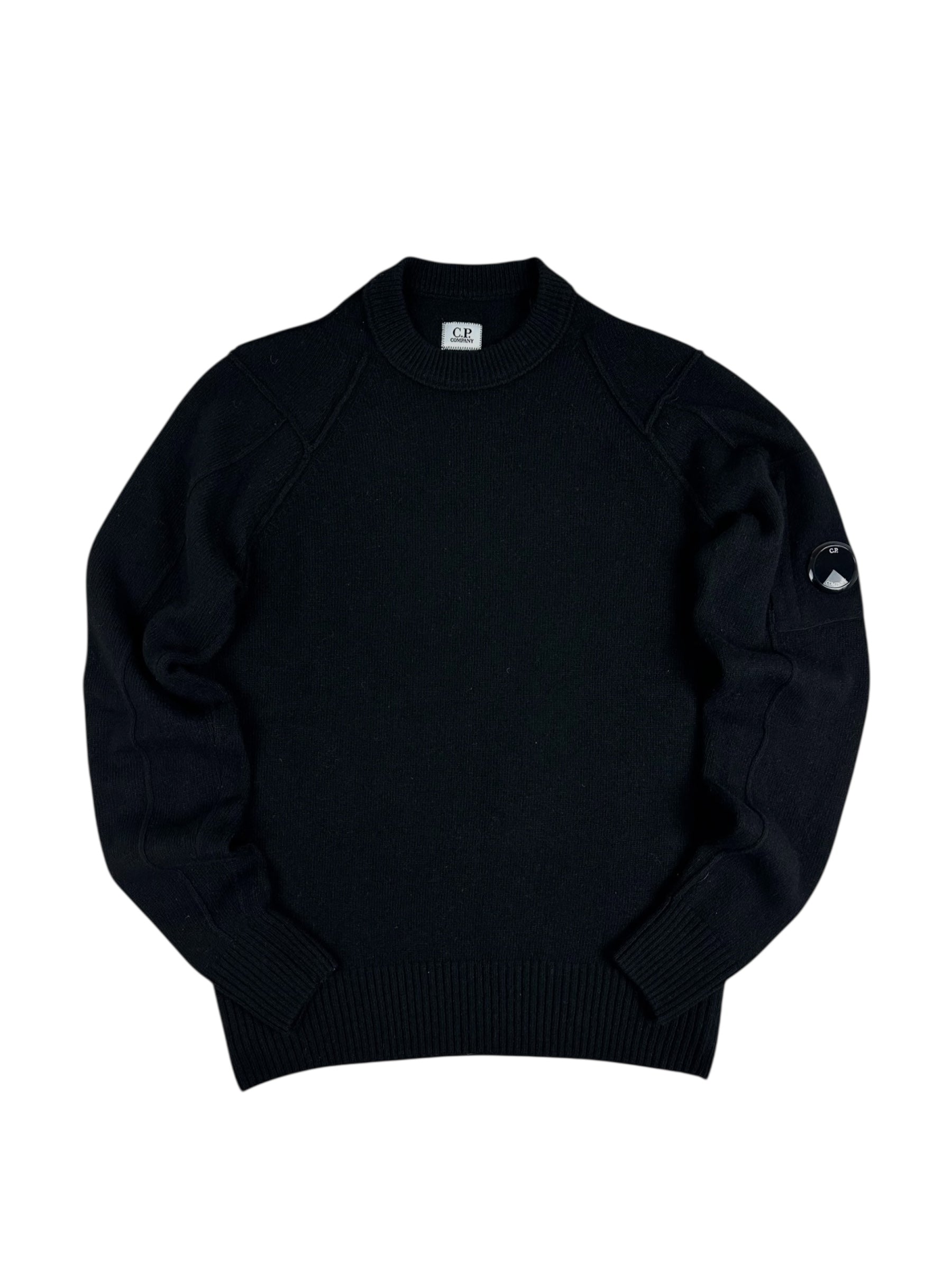 Pull C.P Company noir taille 46 - Vue de face