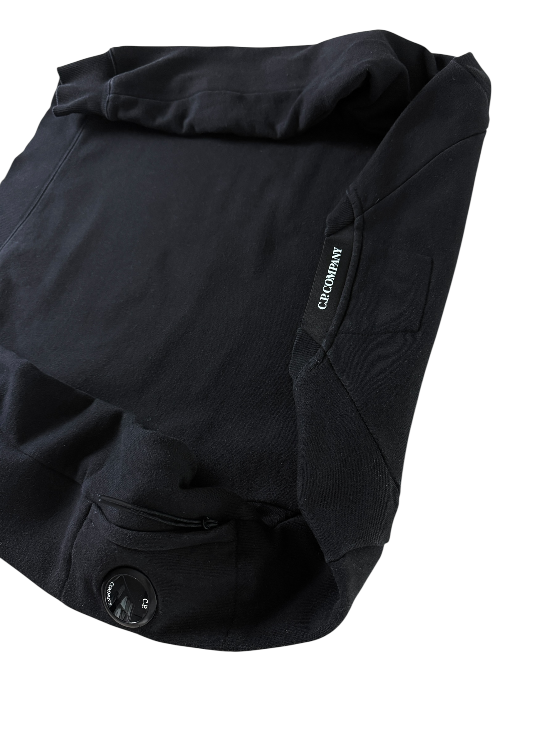 Pull C.P Company noir taille XS - Détail