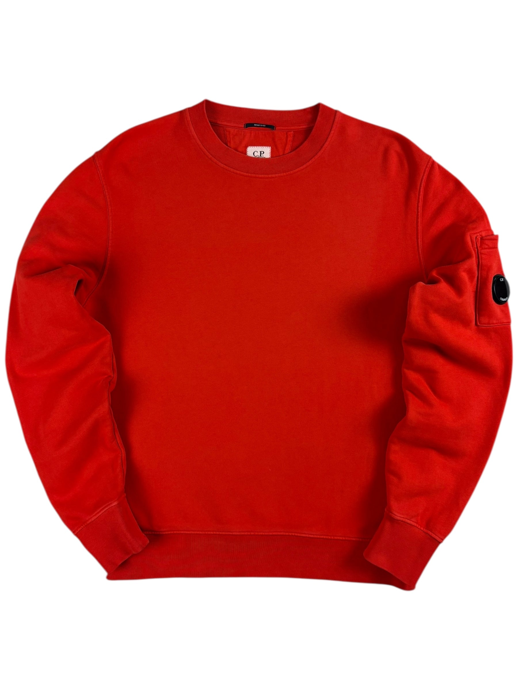 Pull C.P Company orange taille M - Vue de face