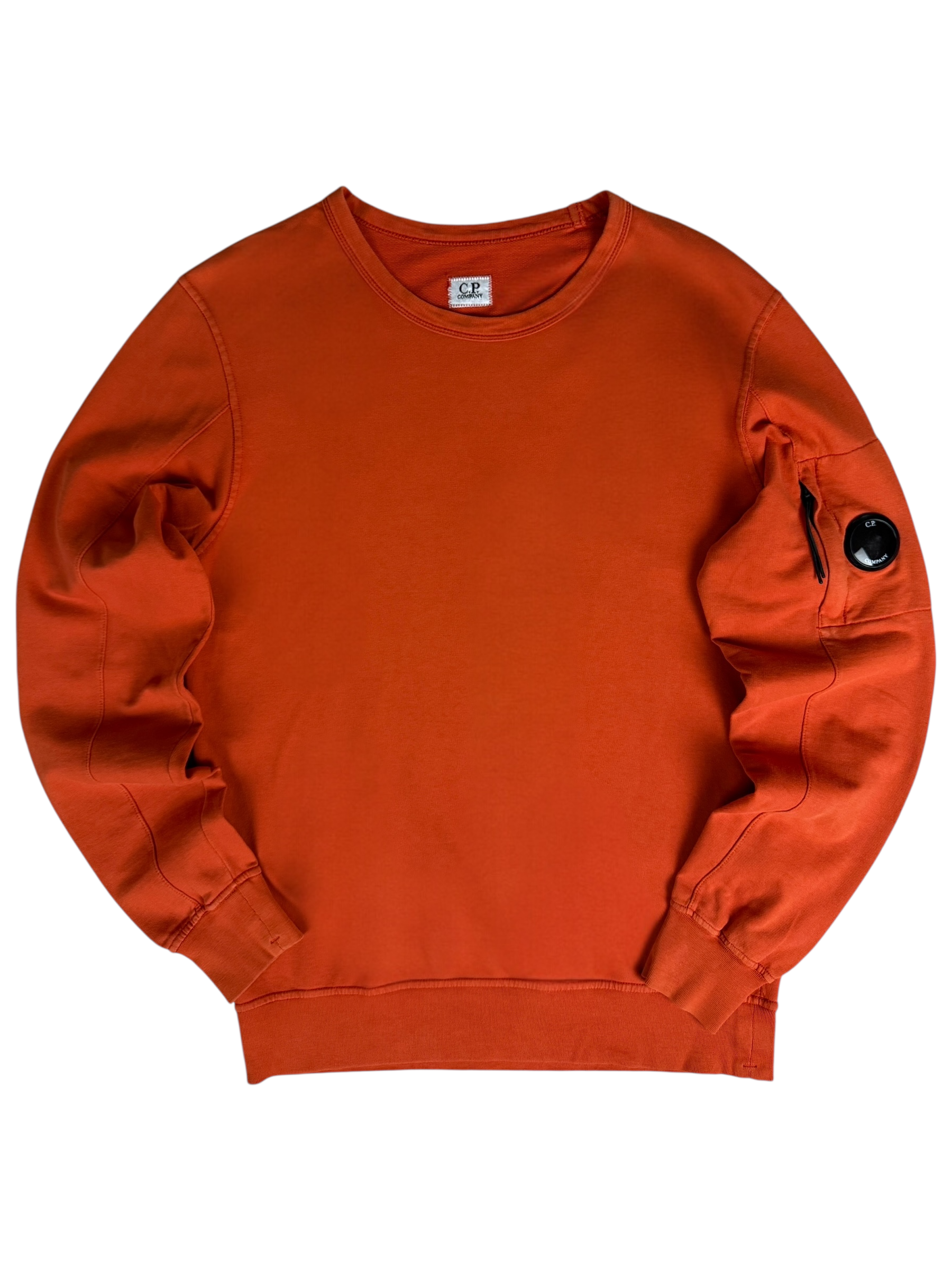 Pull C.P Company orange taille S - Vue de face