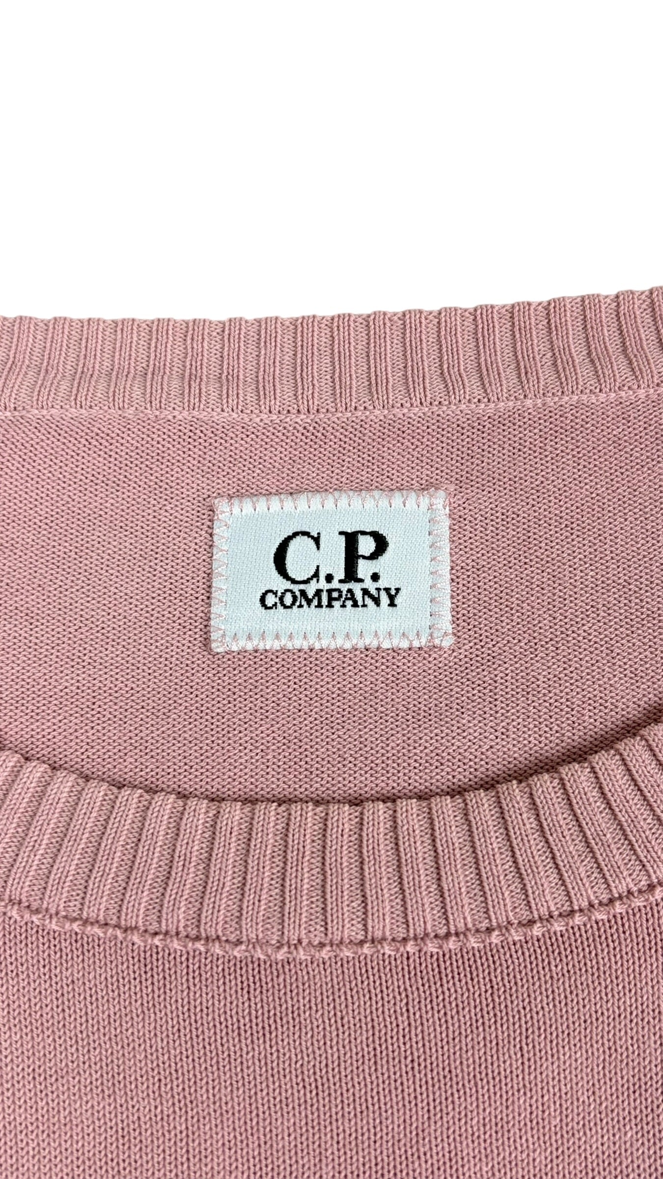 Pull C.P Company rose taille 54 - Détail