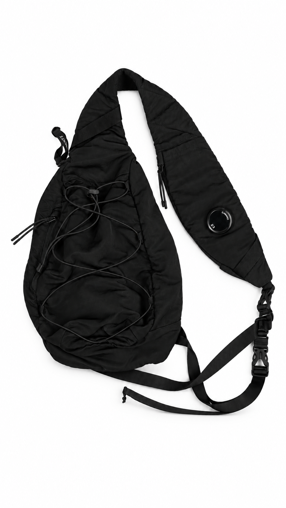 Sacoche Crossbody C.P Company Nylon B noir, seconde main authentifiée NB08 — vue 1