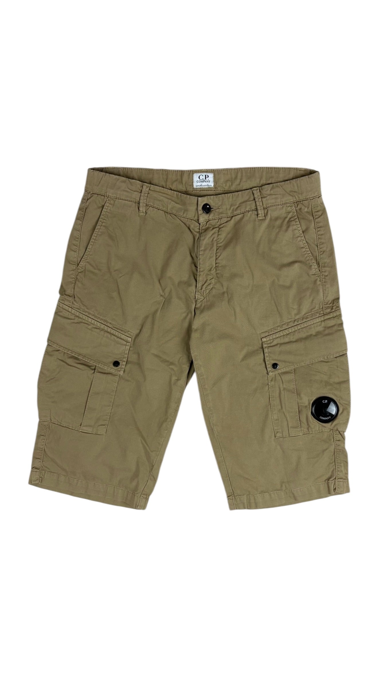 Short C.P Company crème taille 14 ans - Vue de face