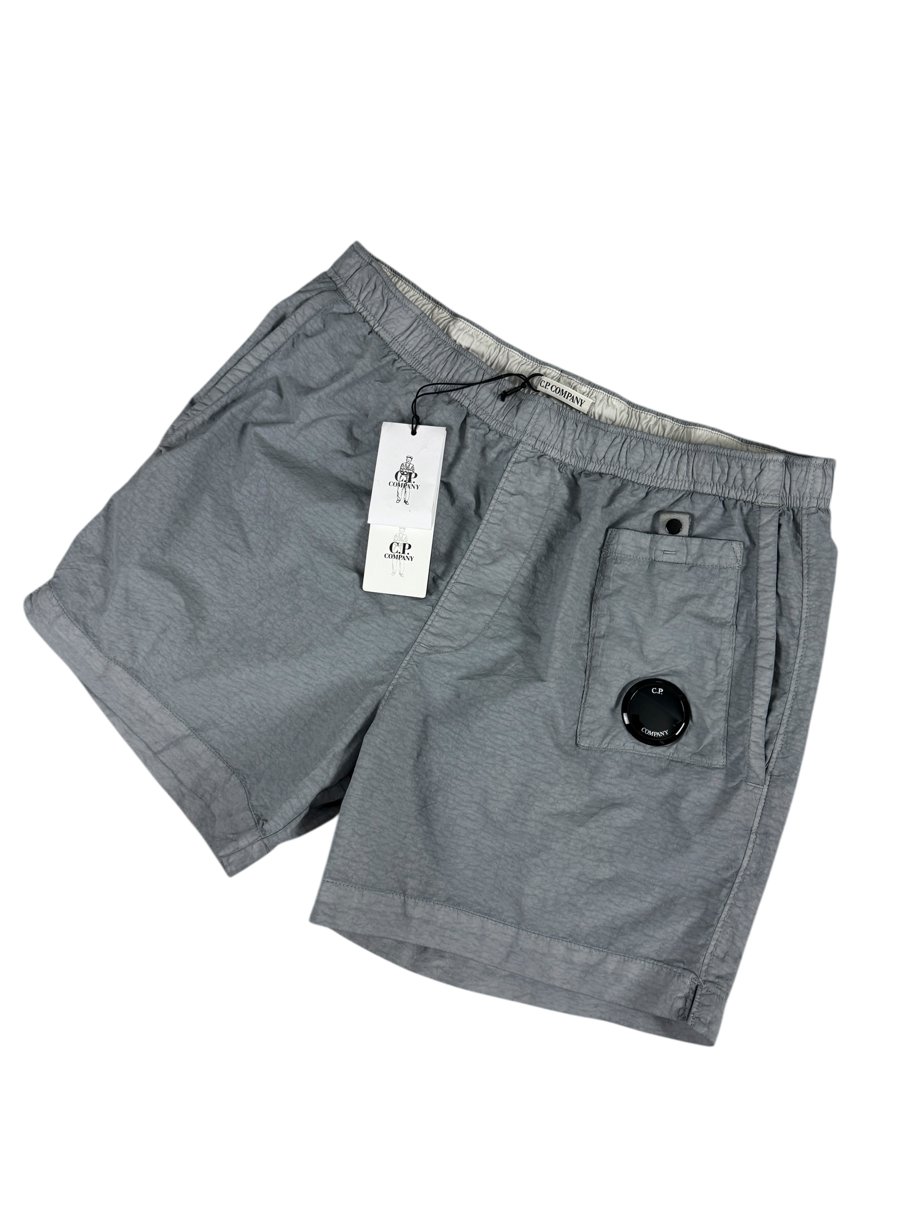 Short C.P Company gris taille 46 - Vue de dos