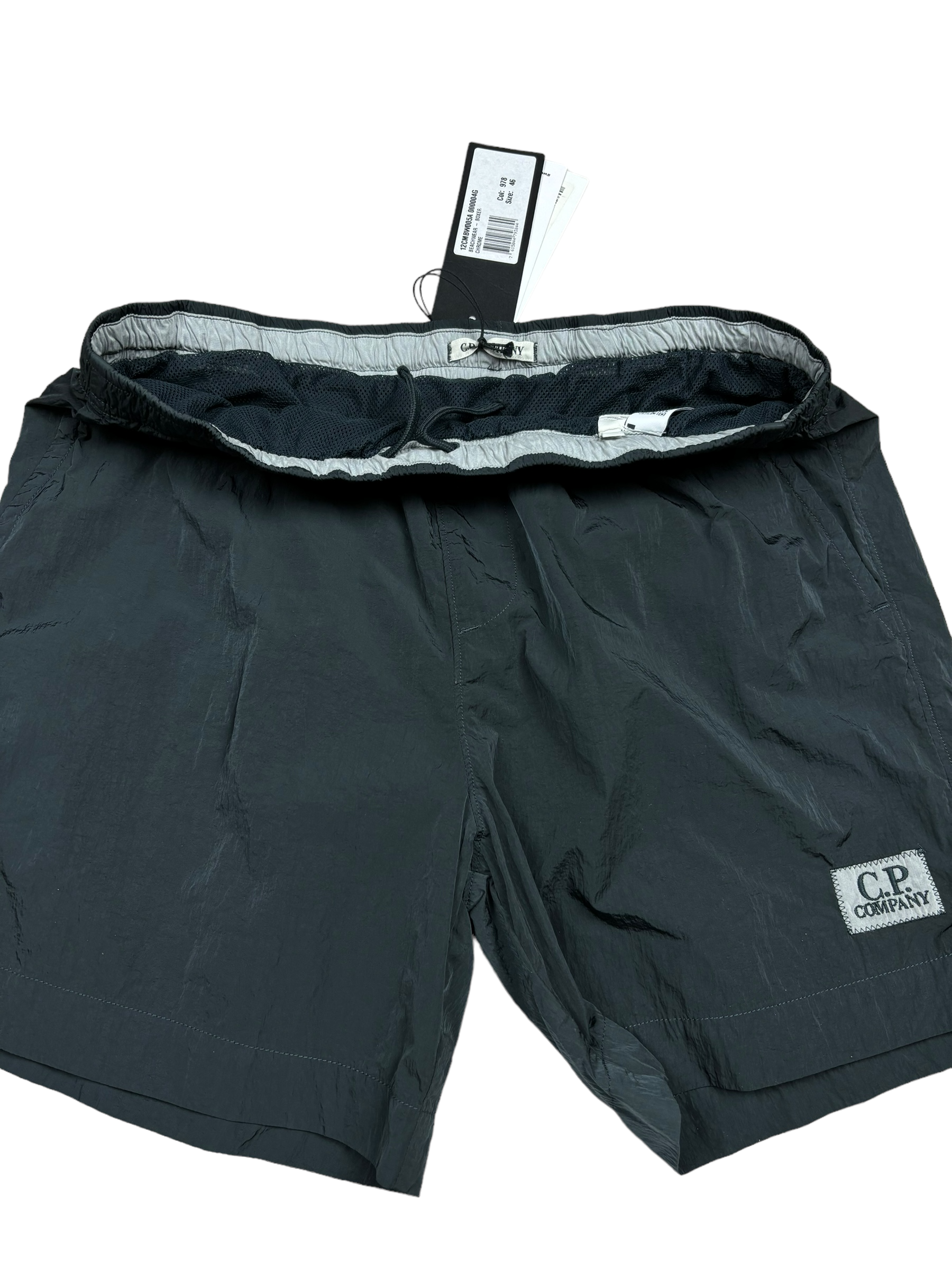 Short C.P Company gris taille S - Détail