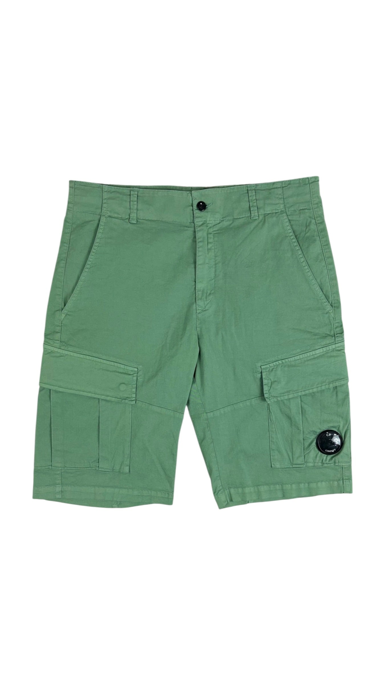 Short C.P Company kaki taille 14 ans - Vue de face