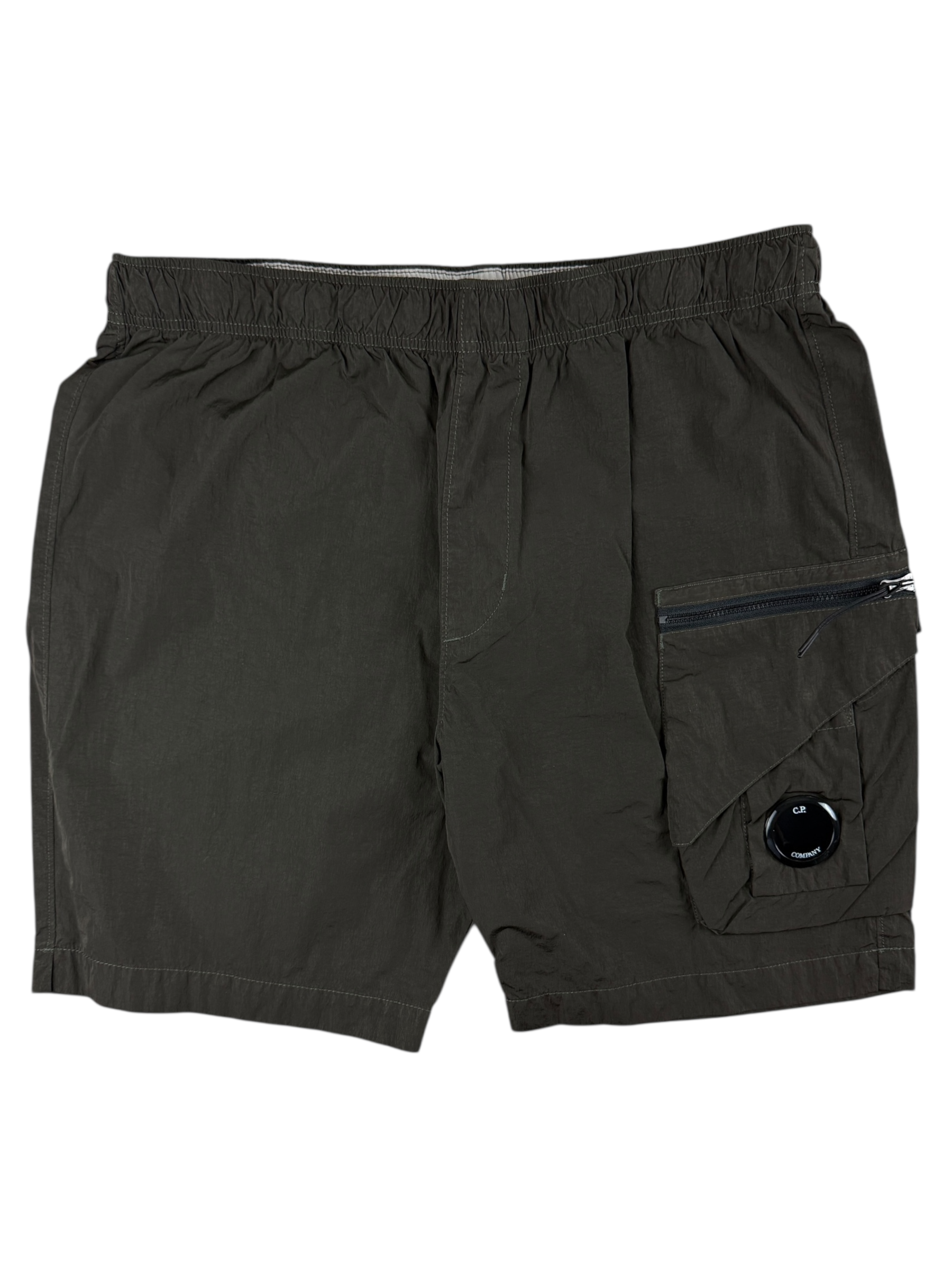 Short C.P Company kaki taille 48 - Vue de face