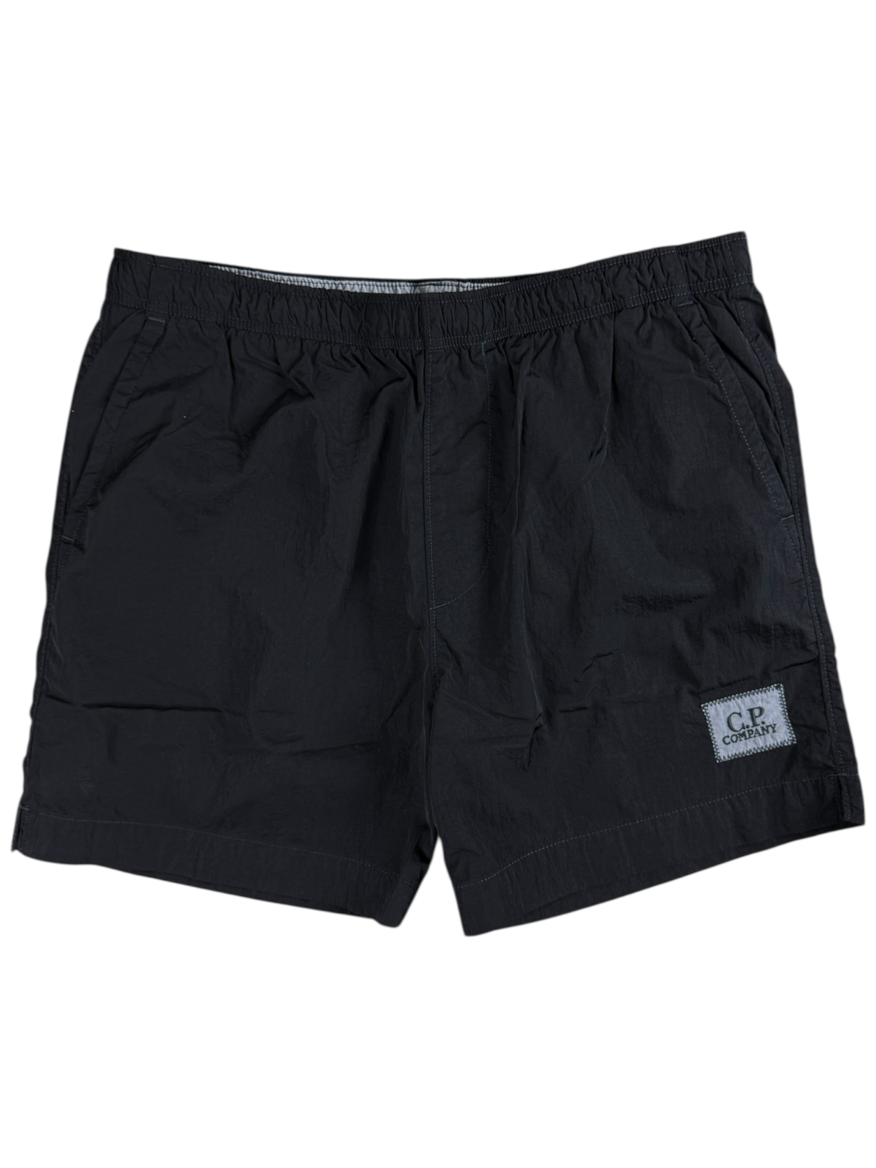 Short C.P Company marine taille 44 - Logo et étiquette