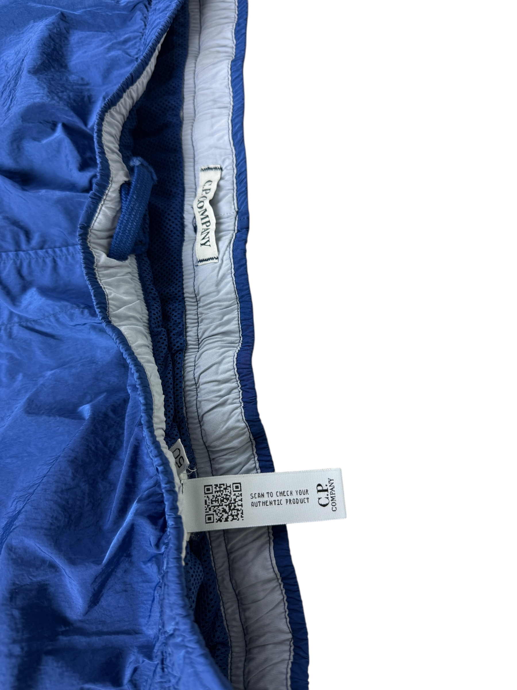 Short C.P Company marine taille 50 - Détail