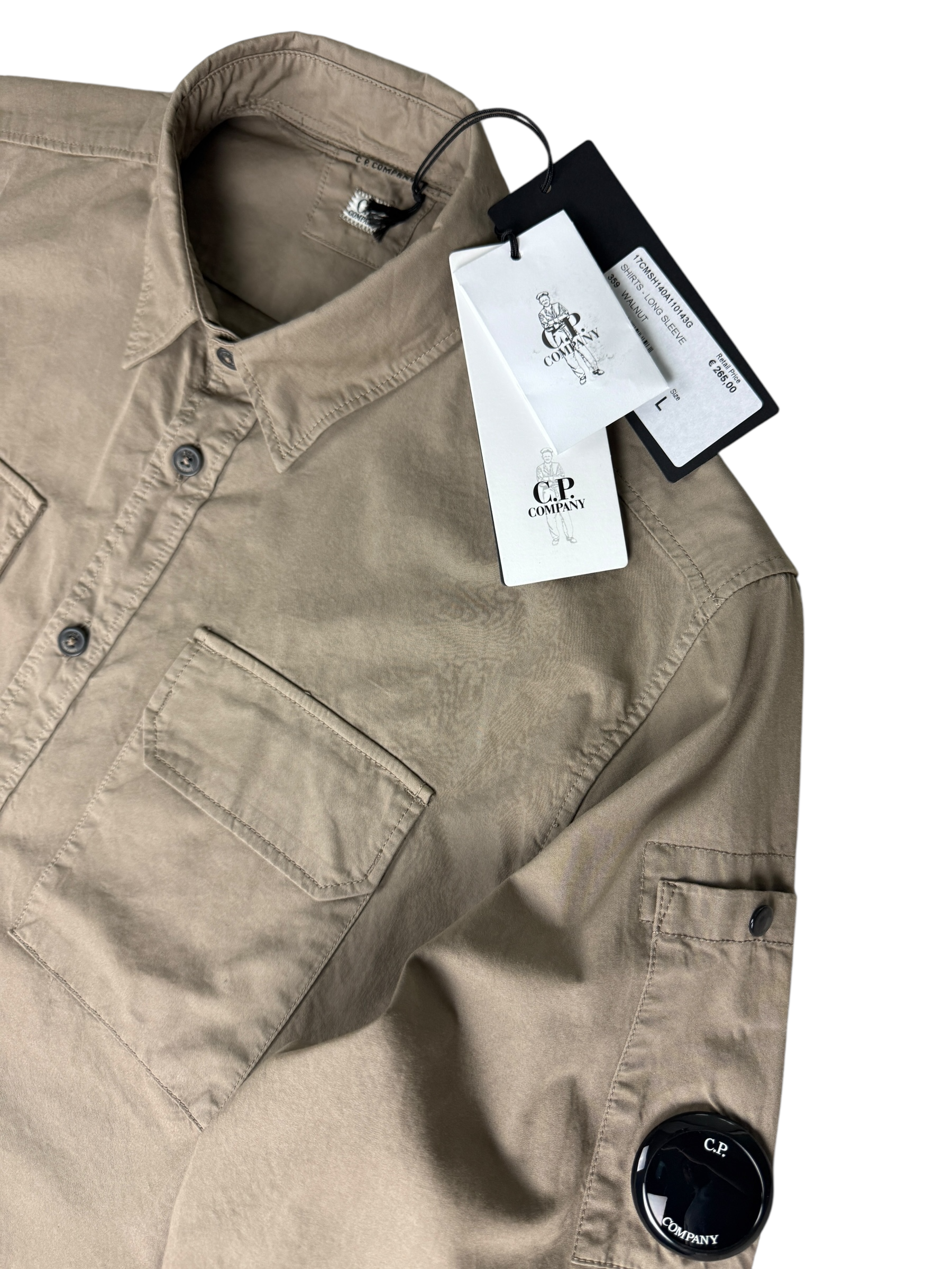 Surchemise C.P Company marron taille L - Vue de dos