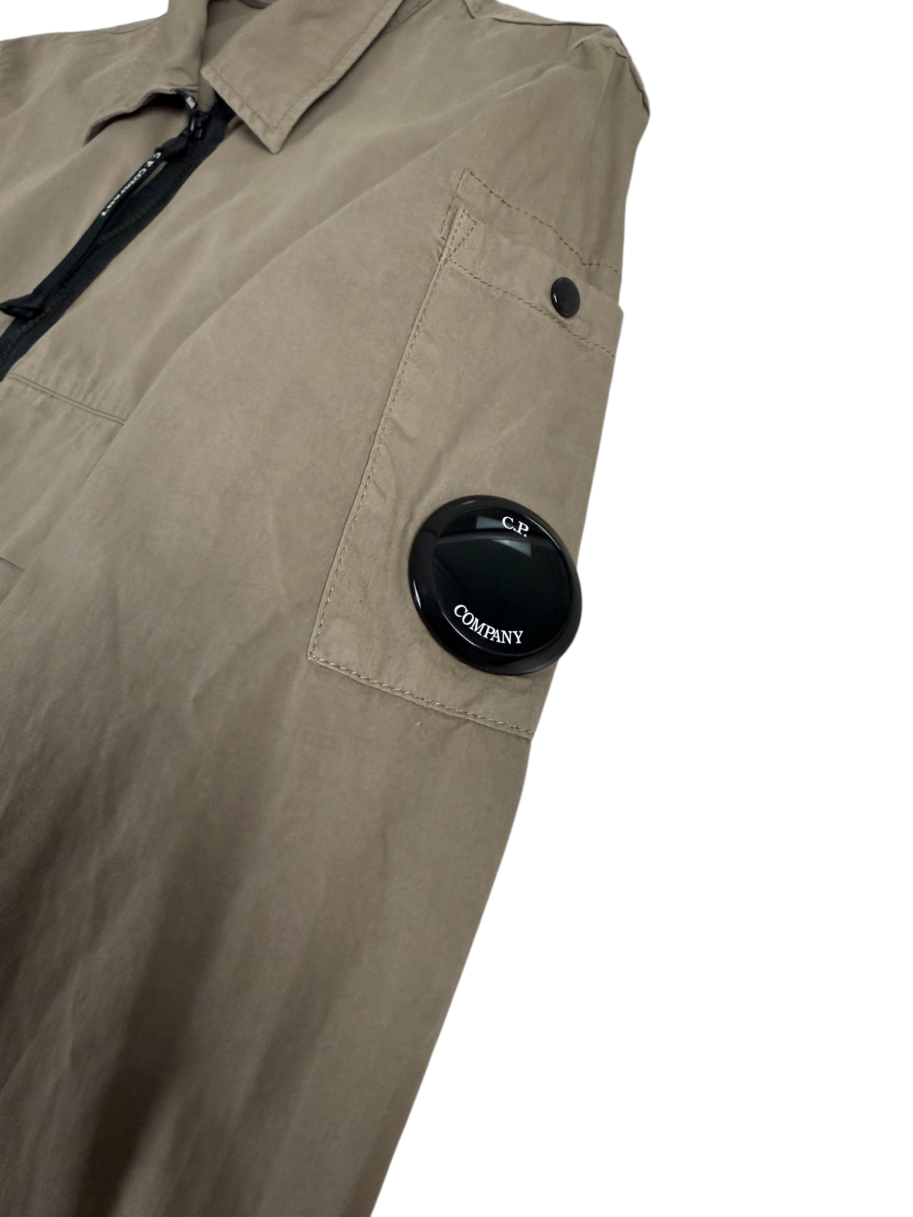 Surchemise C.P Company marron taille S - Détail