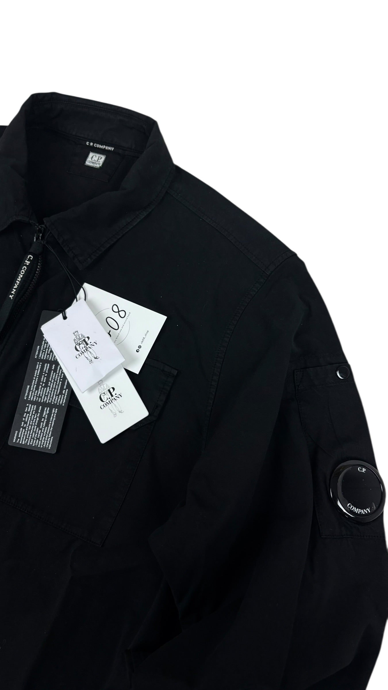Surchemise C.P Company noir taille S - Vue de dos