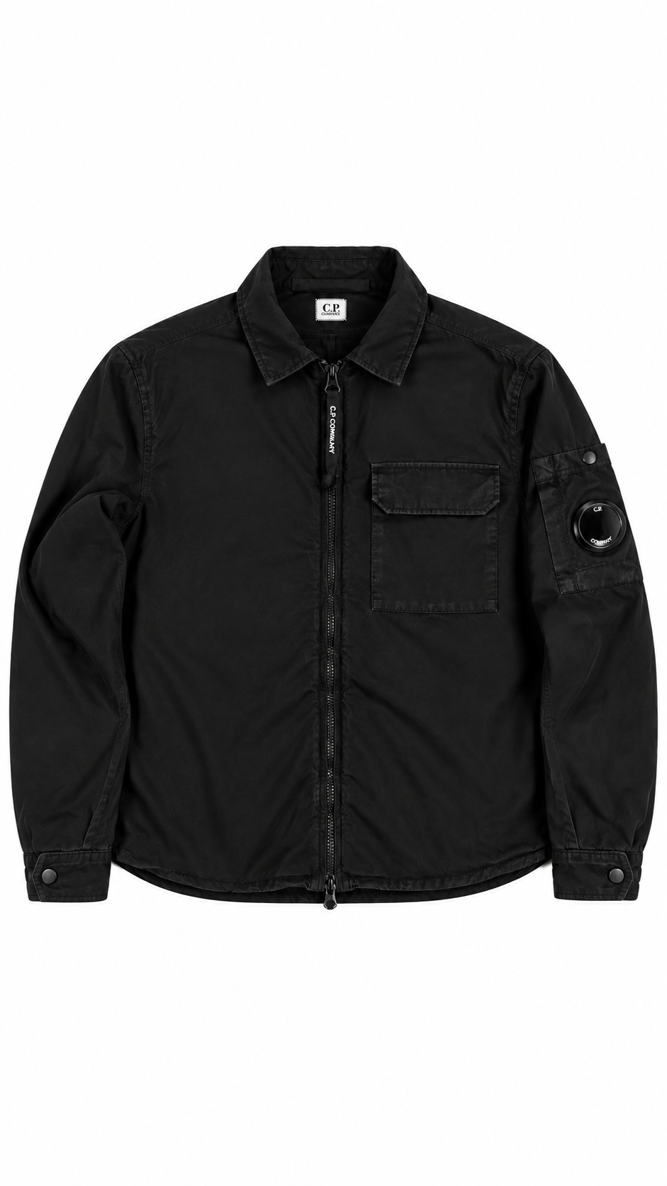 Surchemise Zippée C.P Company noire taille M, seconde main authentifiée NB08 — vue 1
