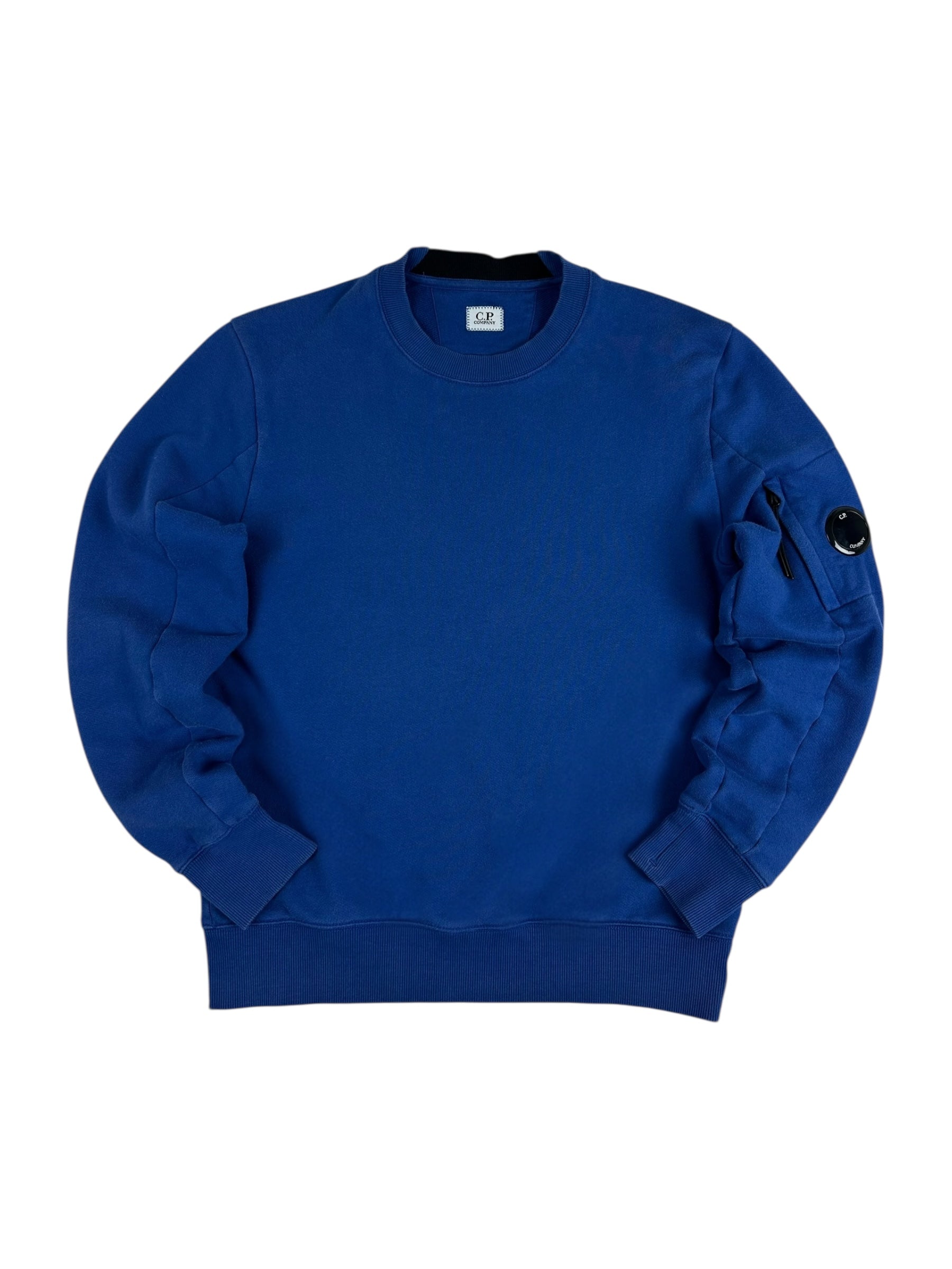 Sweat C.P Company bleu taille M - Vue de face
