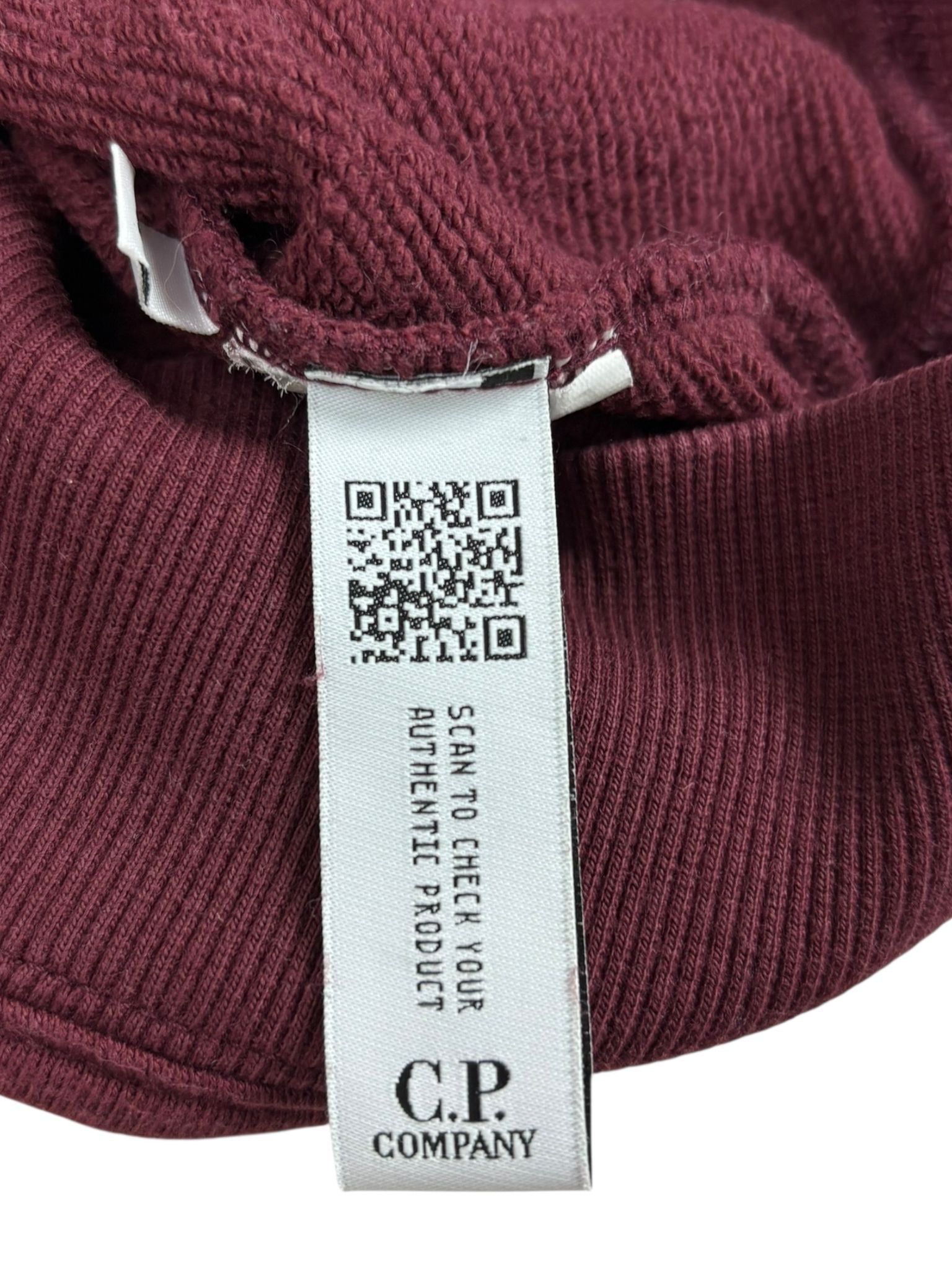 Sweat C.P Company bordeaux taille L - Vue côté