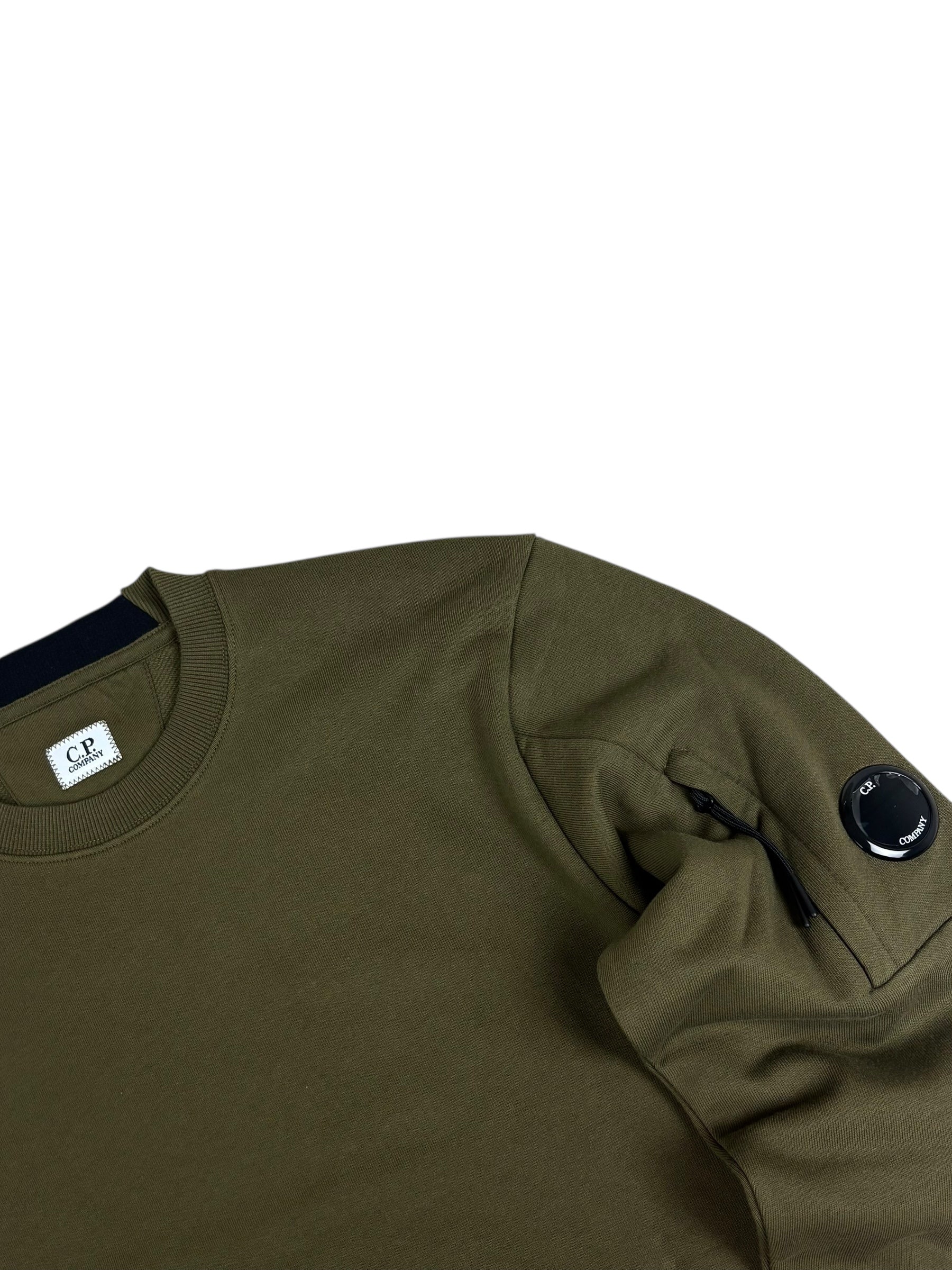 Sweat C.P Company kaki taille S - Vue de dos
