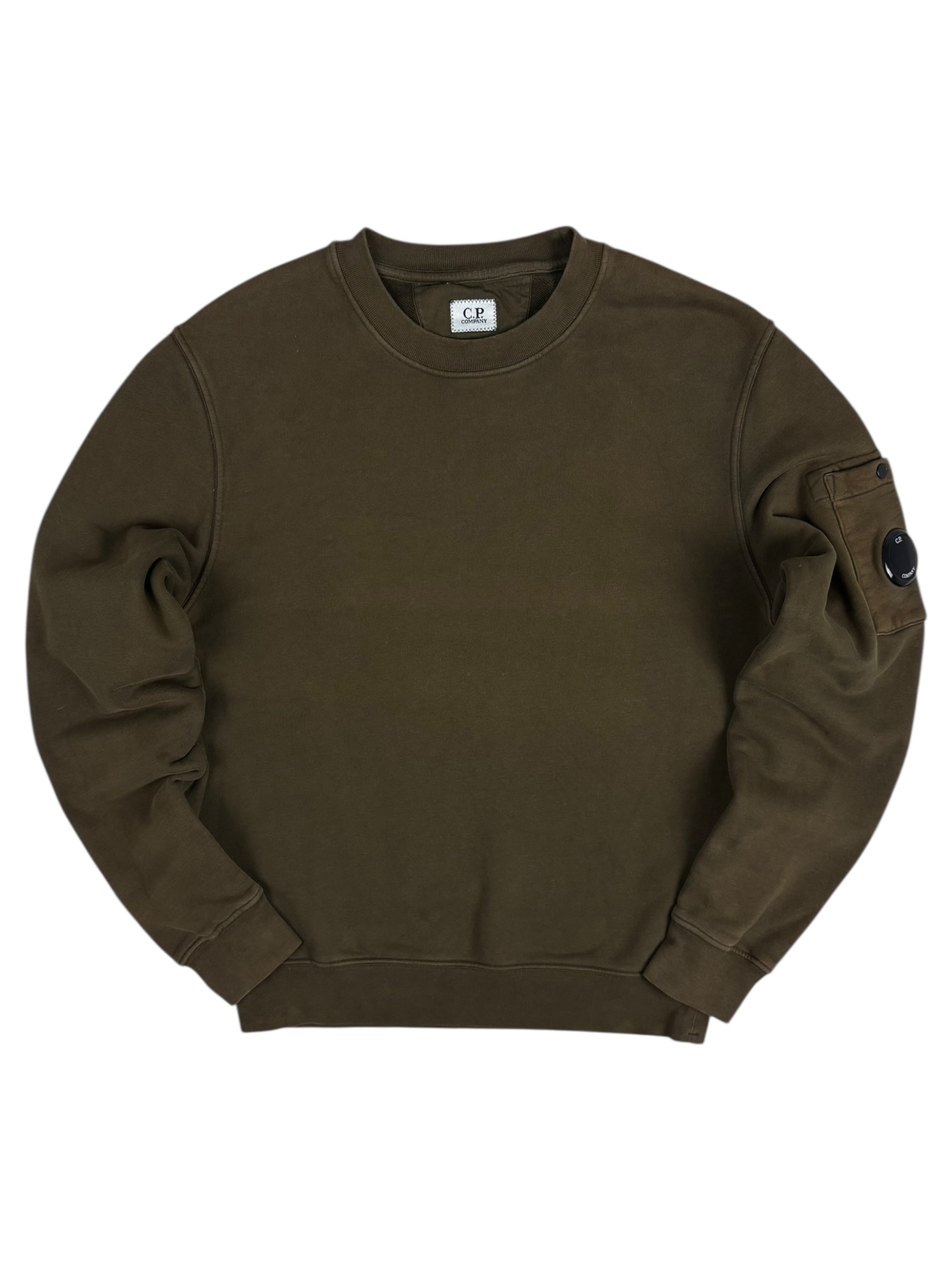 Sweat C.P Company kaki taille XS - Vue de face