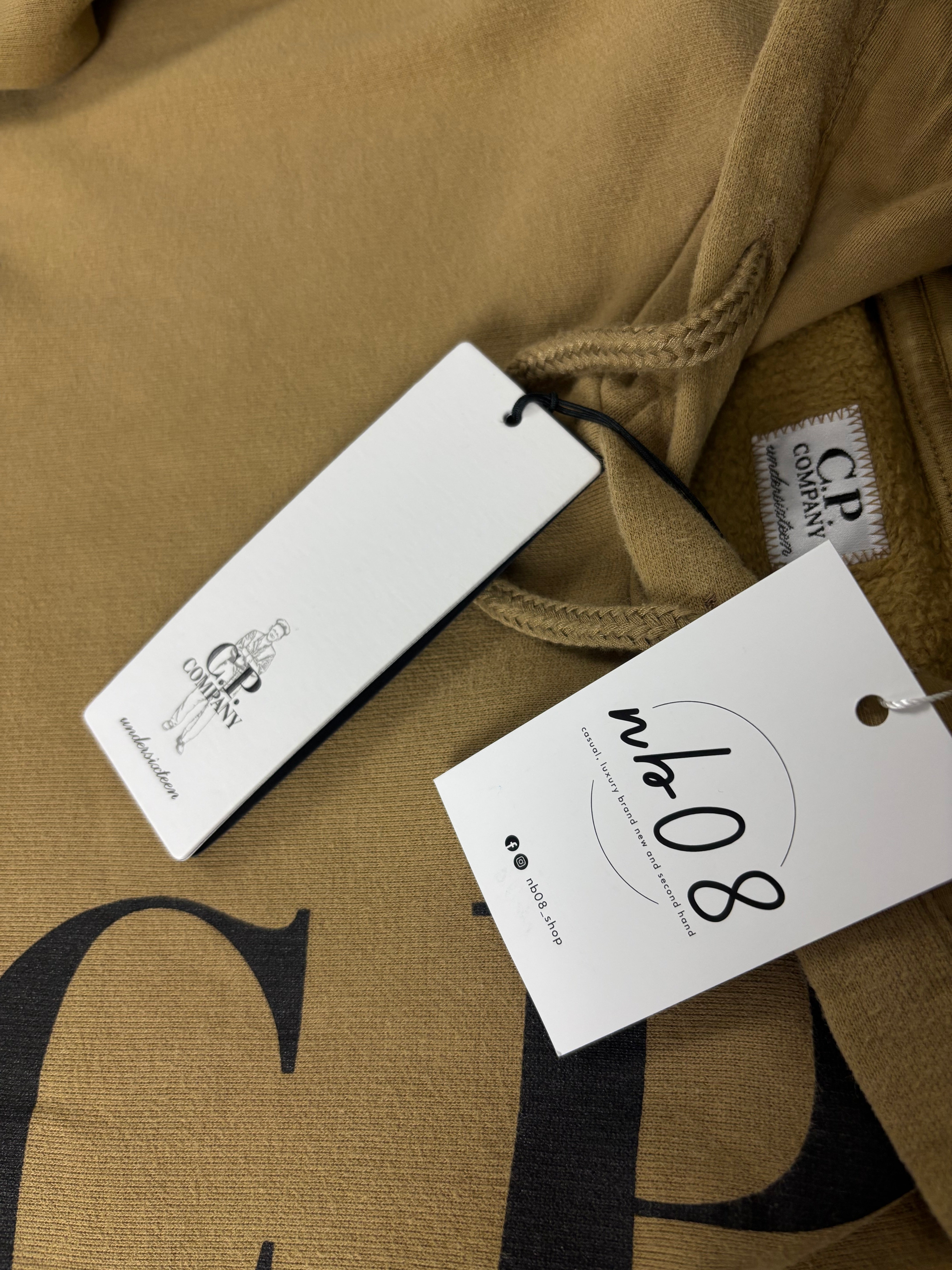 Sweat C.P Company marron taille XS - Détail