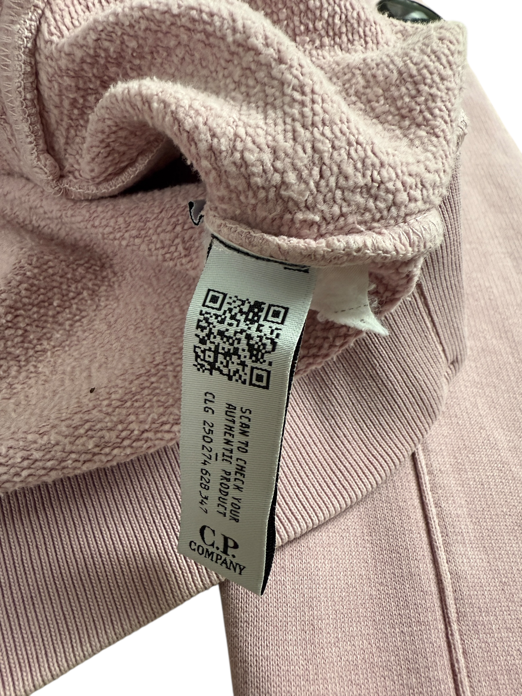 Sweat C.P Company mauve taille XS - Logo et étiquette